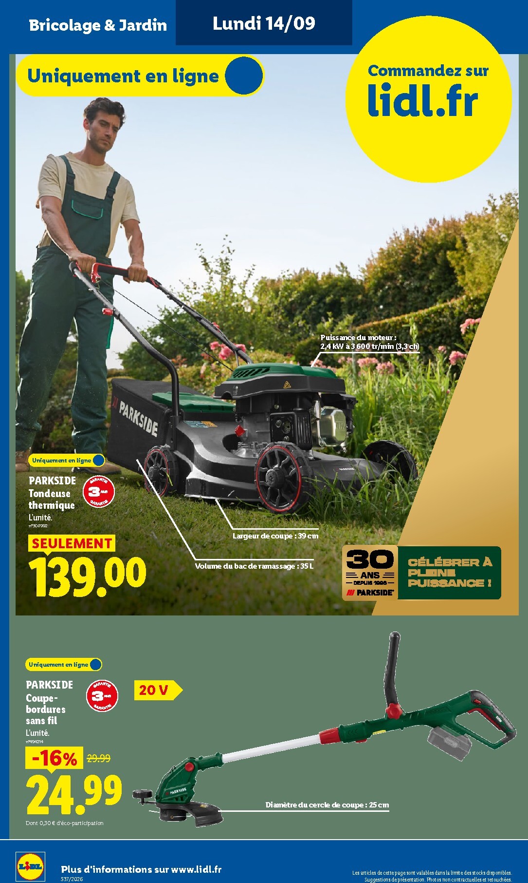 lidl - Current Lidl - Exclu Web leaflet valid from du lundi 14/09/2026 to de jeudi 17/09/2026 - page: 2