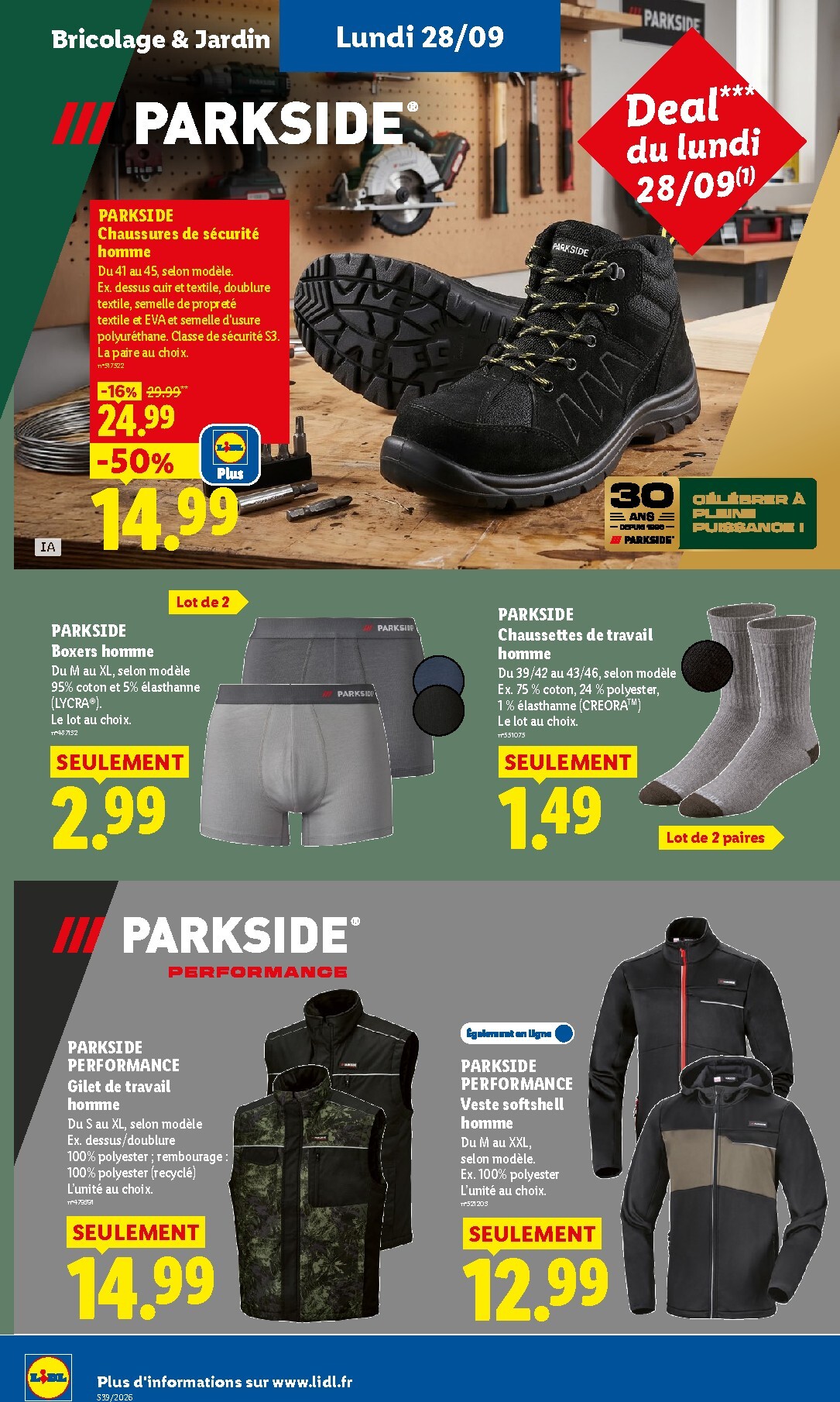 lidl - Flyer Lidl pour la semaine prochaine du de jeudi 24/09/2026 au du mercredi 30/09/2026 - page: 52