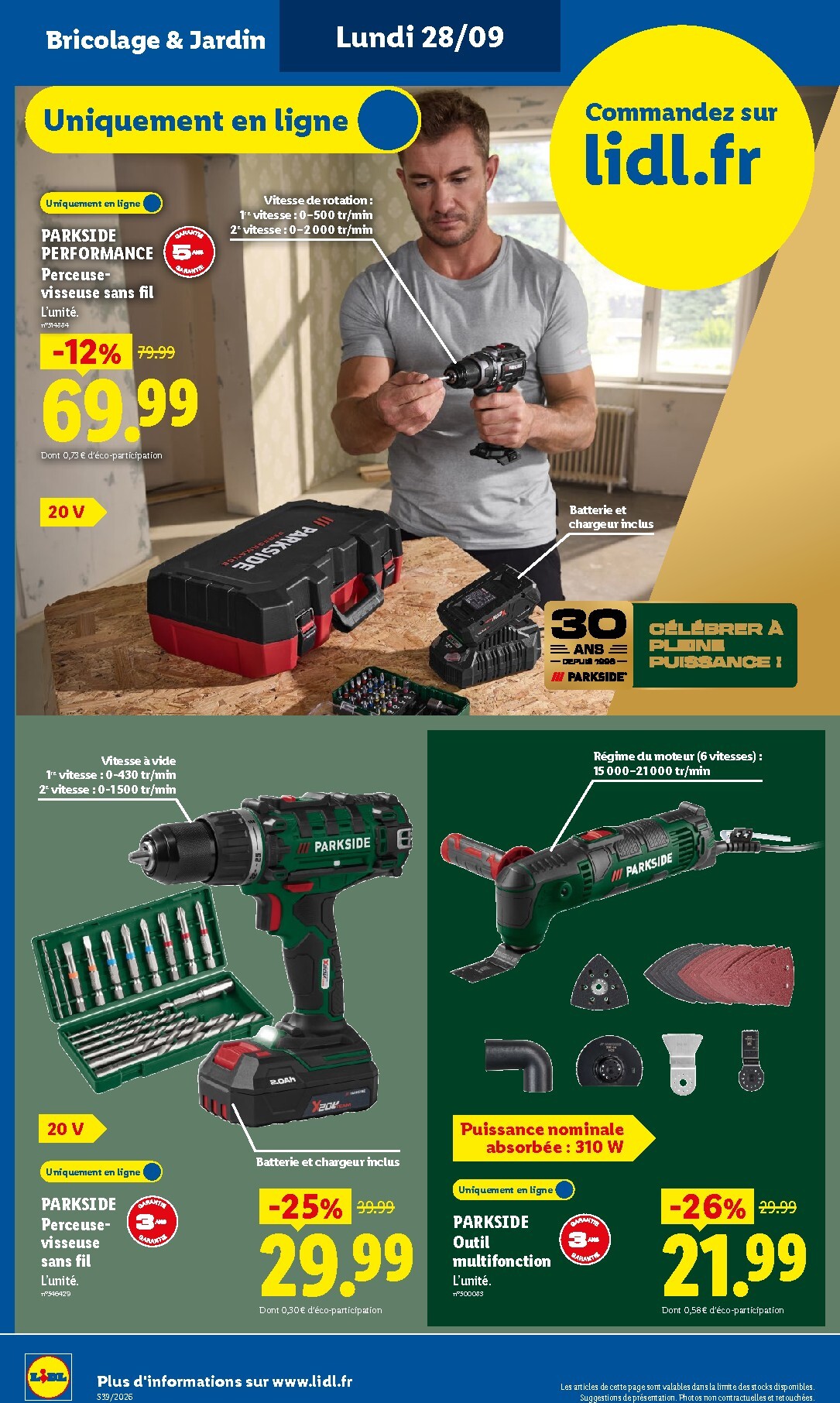 lidl - Flyer Lidl pour la semaine prochaine du de jeudi 24/09/2026 au du mercredi 30/09/2026 - page: 40