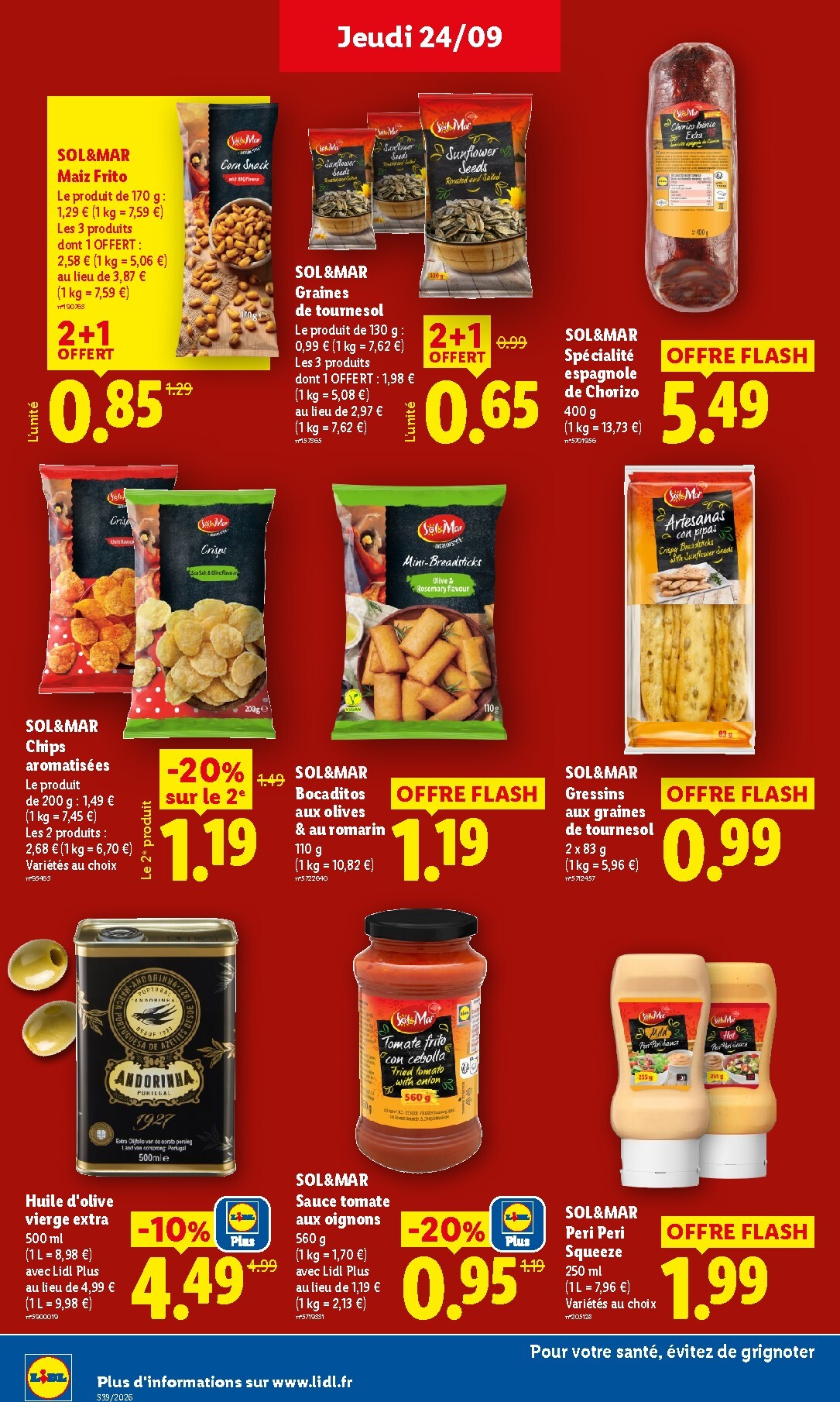 lidl - Flyer Lidl pour la semaine prochaine du de jeudi 24/09/2026 au du mercredi 30/09/2026 - page: 24
