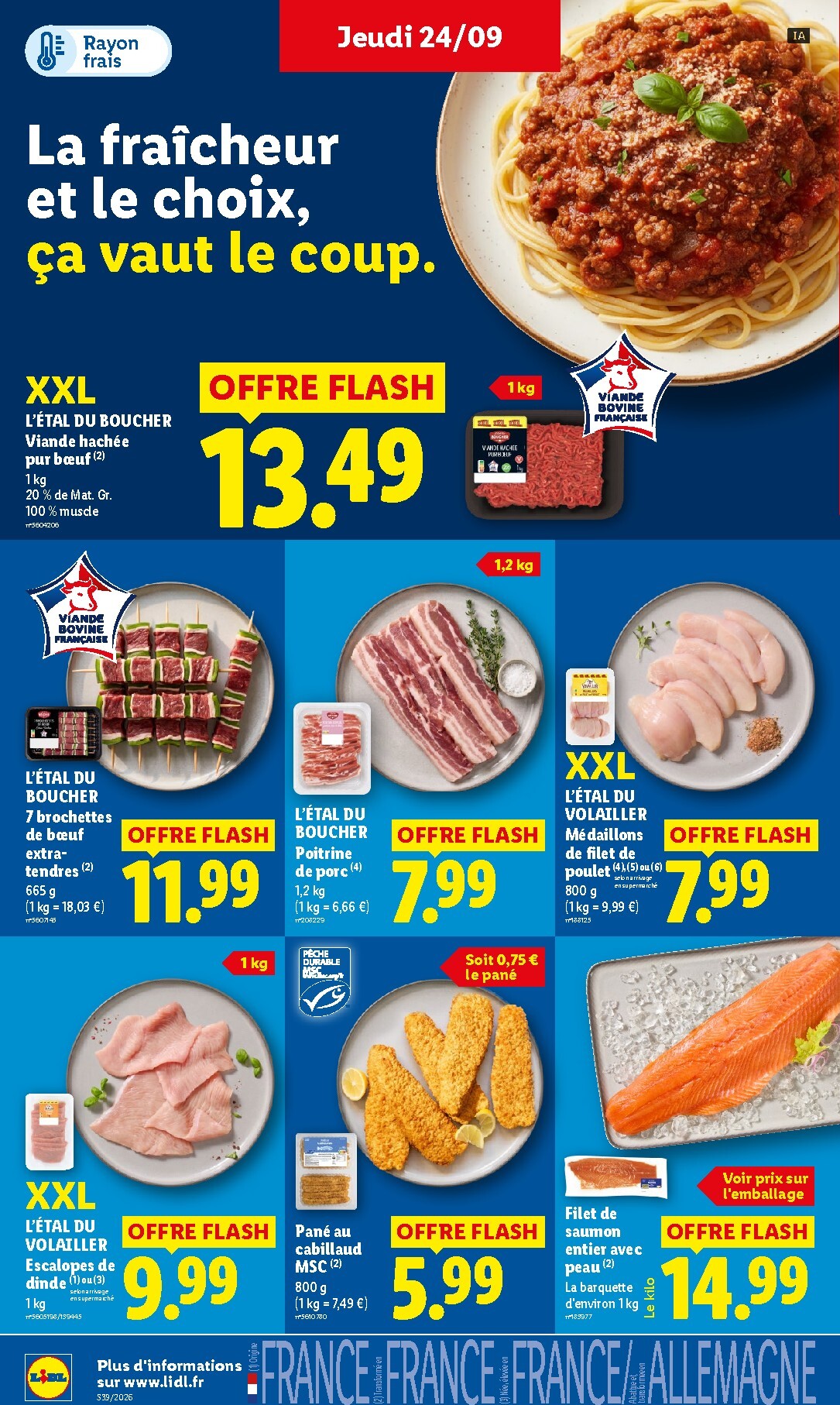 lidl - Flyer Lidl pour la semaine prochaine du de jeudi 24/09/2026 au du mercredi 30/09/2026 - page: 10