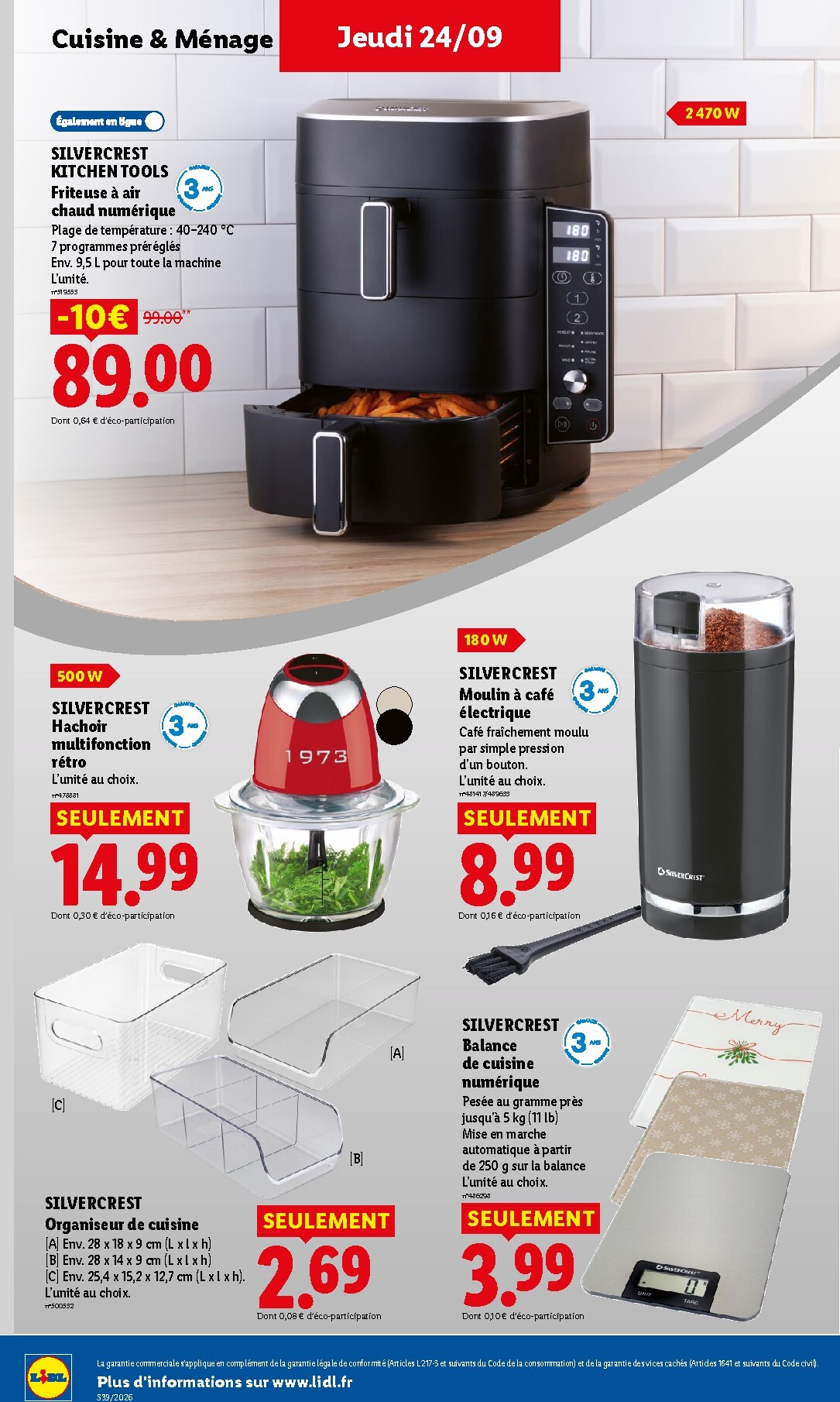 lidl - Flyer Lidl pour la semaine prochaine du de jeudi 24/09/2026 au du mercredi 30/09/2026 - page: 36