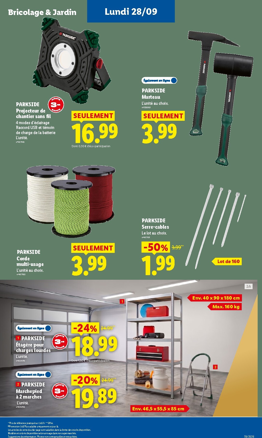 lidl - Flyer Lidl pour la semaine prochaine du de jeudi 24/09/2026 au du mercredi 30/09/2026 - page: 51