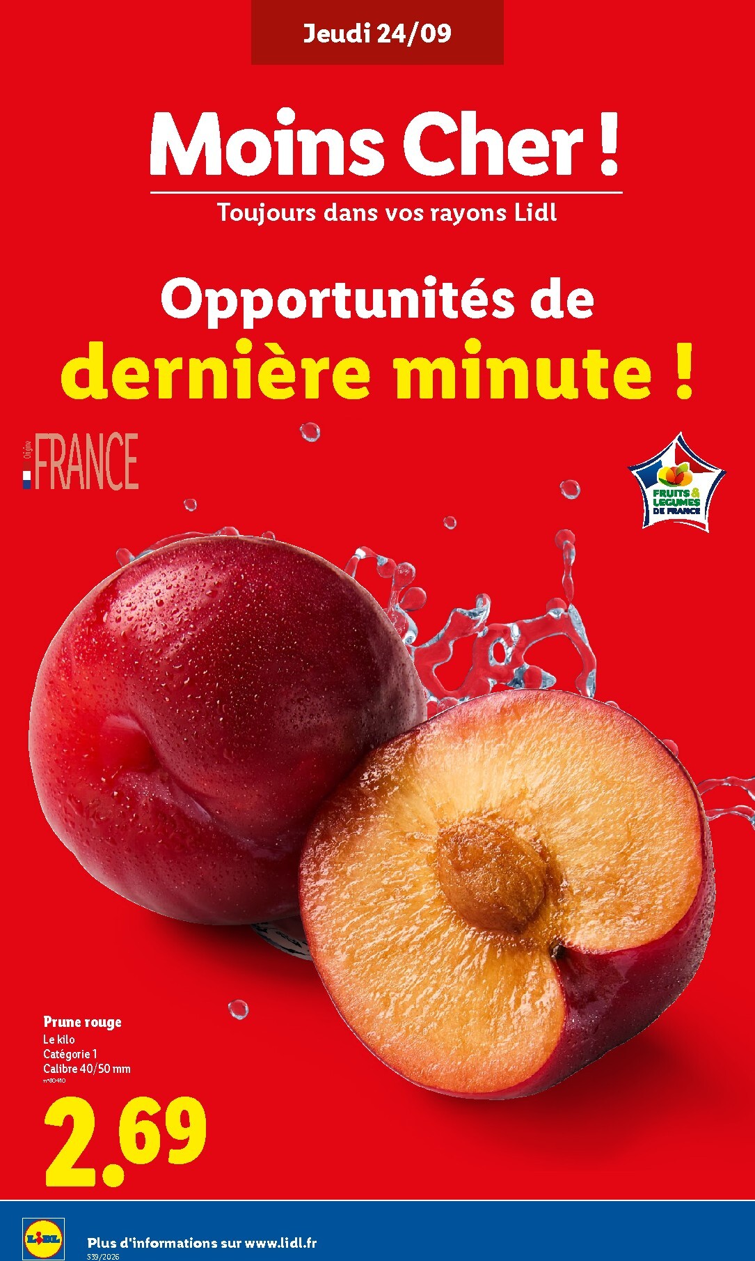 lidl - Flyer Lidl pour la semaine prochaine du de jeudi 24/09/2026 au du mercredi 30/09/2026 - page: 4