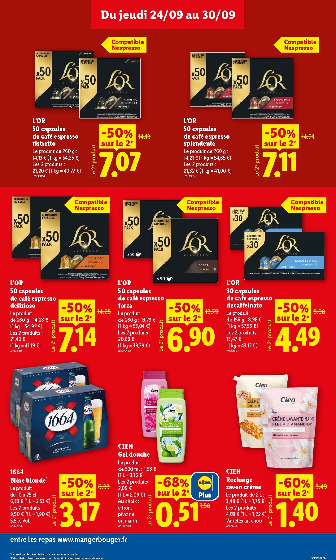 lidl - Flyer Lidl pour la semaine prochaine du de jeudi 24/09/2026 au du mercredi 30/09/2026 - page: 15