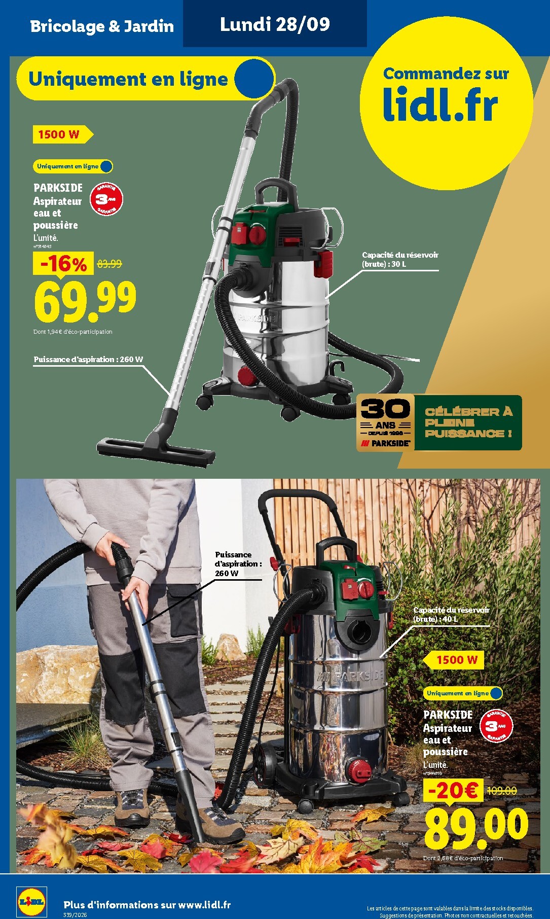 lidl - Flyer Lidl pour la semaine prochaine du de jeudi 24/09/2026 au du mercredi 30/09/2026 - page: 8