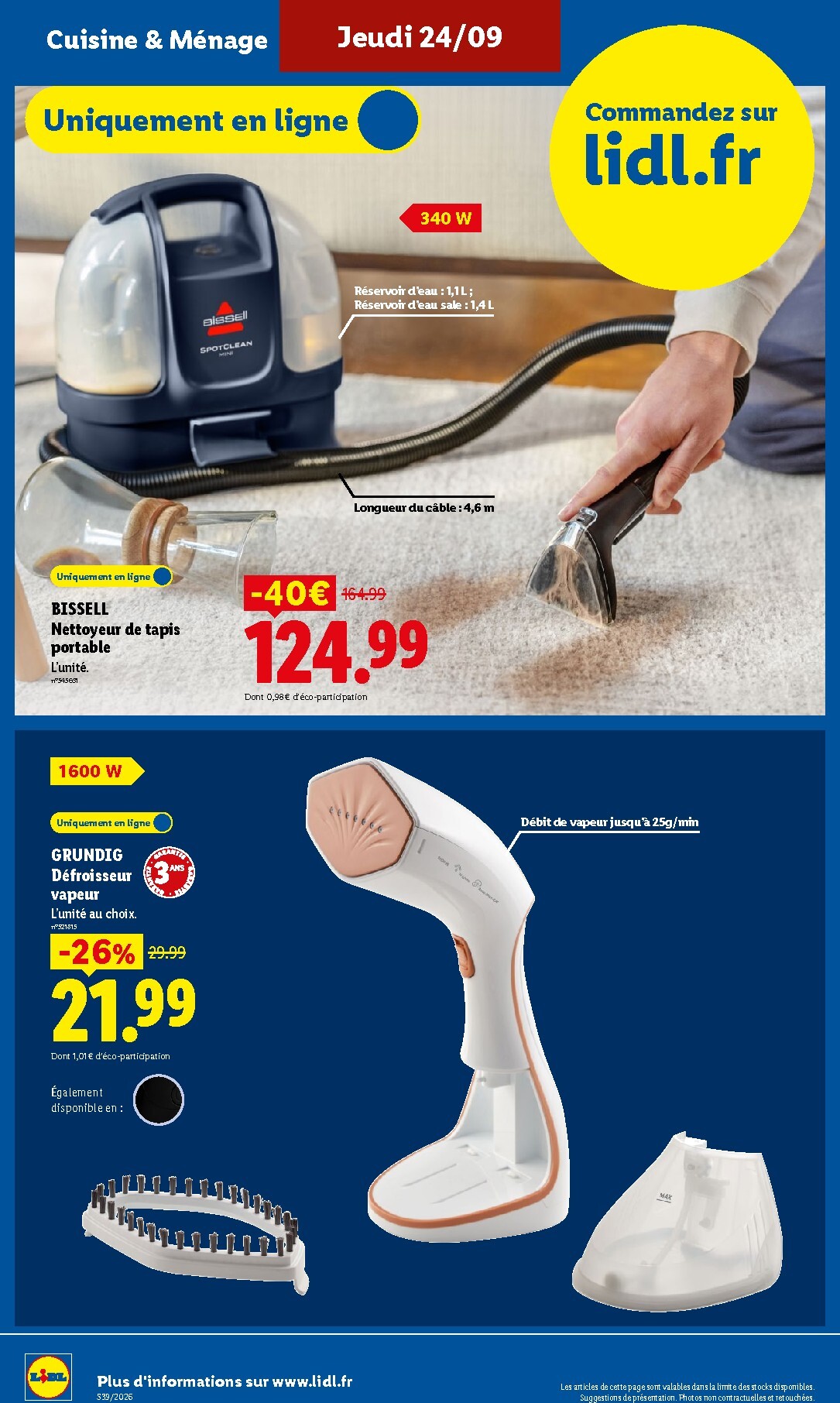 lidl - Flyer Lidl pour la semaine prochaine du de jeudi 24/09/2026 au du mercredi 30/09/2026 - page: 6