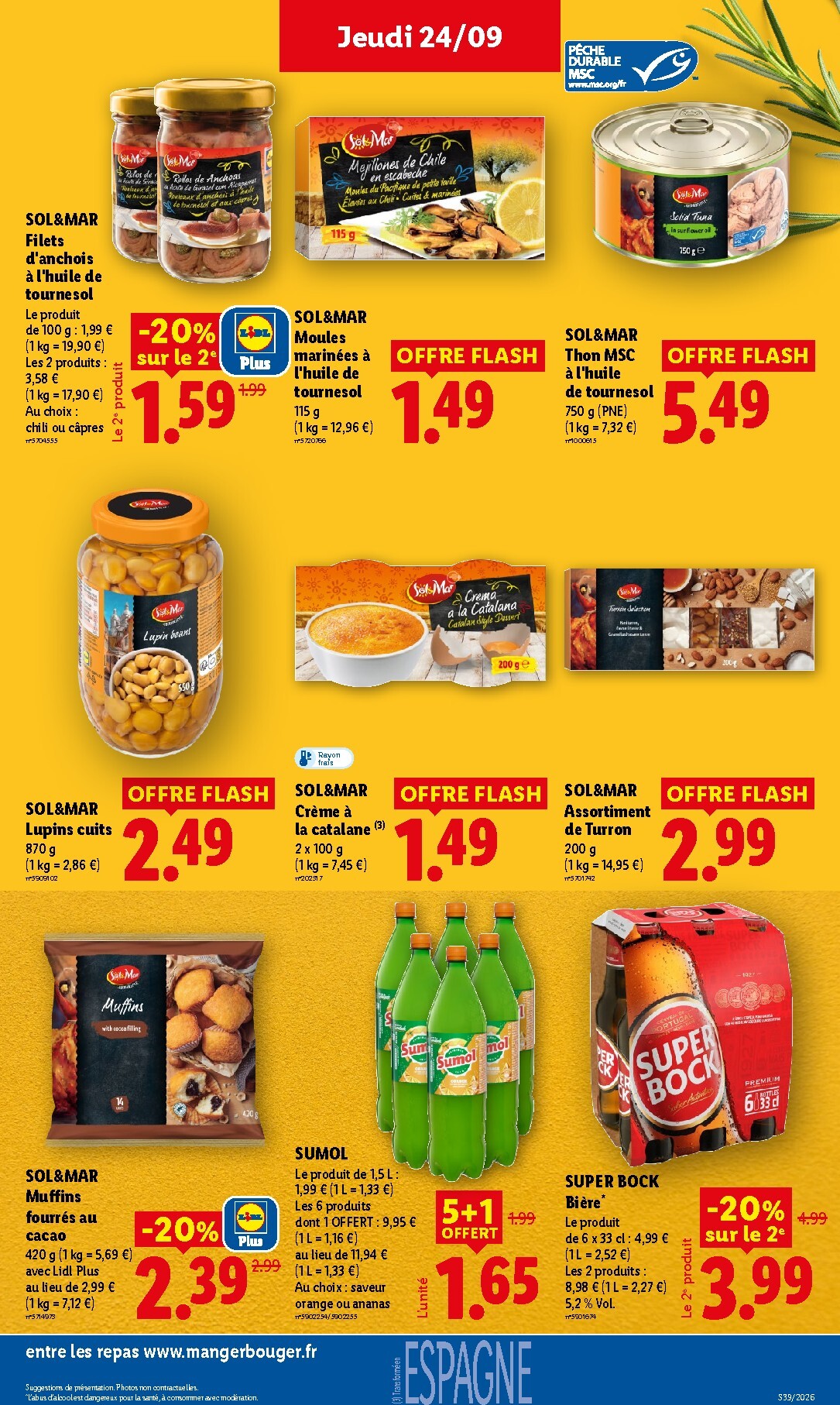 lidl - Flyer Lidl pour la semaine prochaine du de jeudi 24/09/2026 au du mercredi 30/09/2026 - page: 25