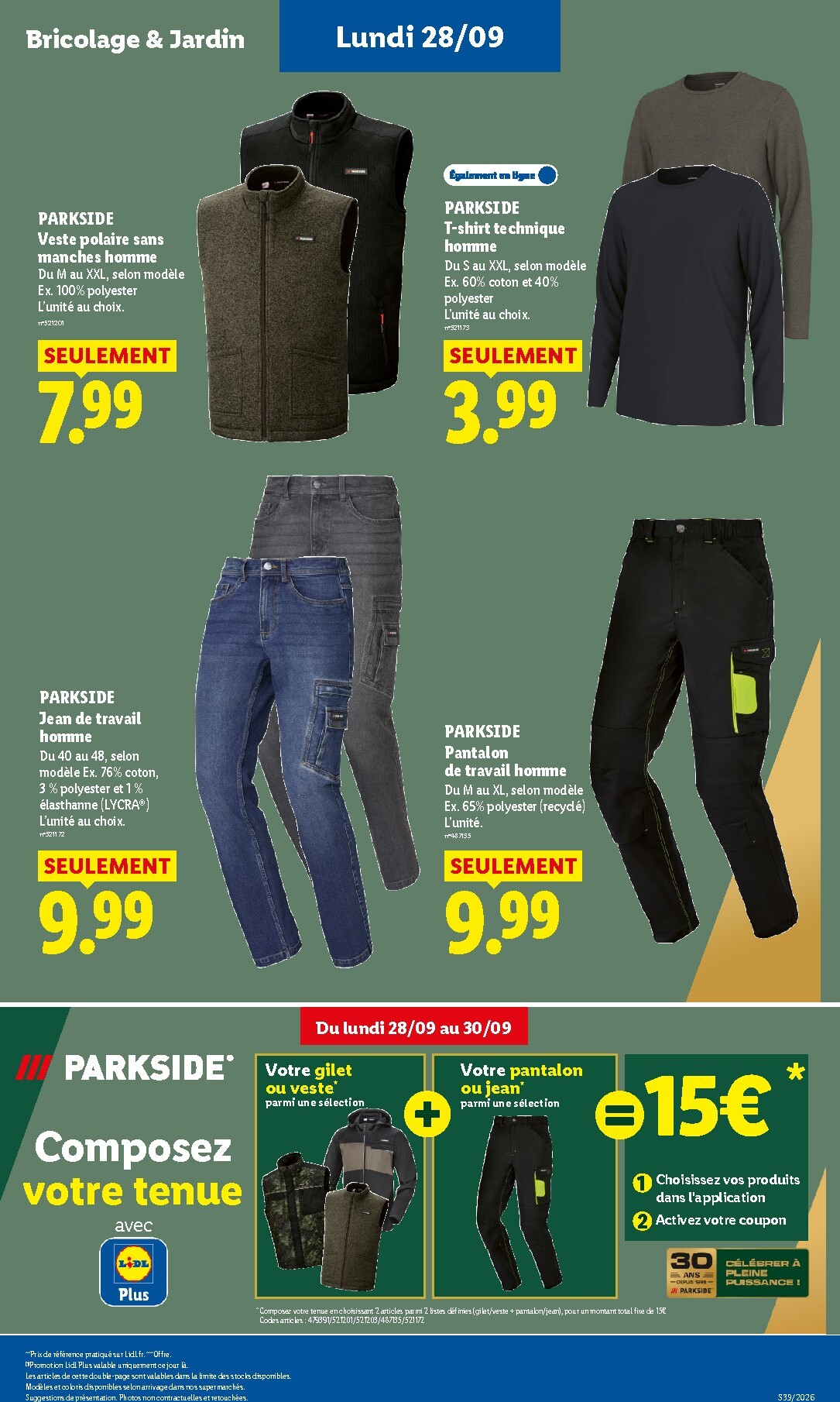 lidl - Flyer Lidl pour la semaine prochaine du de jeudi 24/09/2026 au du mercredi 30/09/2026 - page: 53