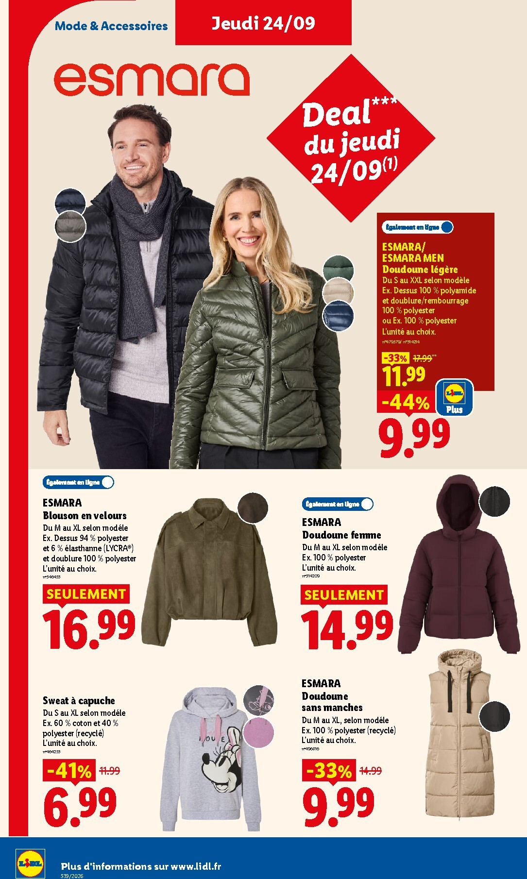 lidl - Flyer Lidl pour la semaine prochaine du de jeudi 24/09/2026 au du mercredi 30/09/2026 - page: 38