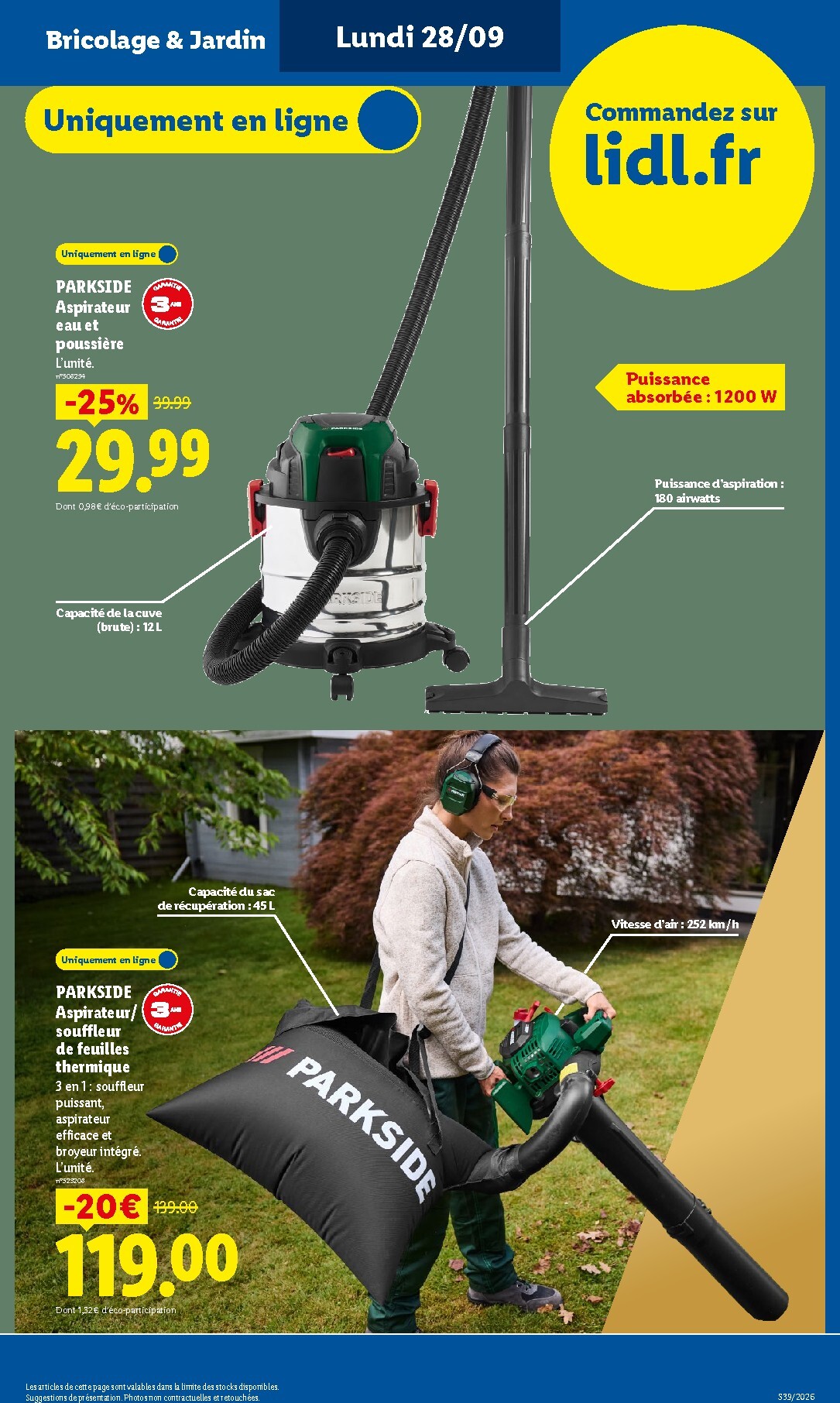 lidl - Flyer Lidl pour la semaine prochaine du de jeudi 24/09/2026 au du mercredi 30/09/2026 - page: 9