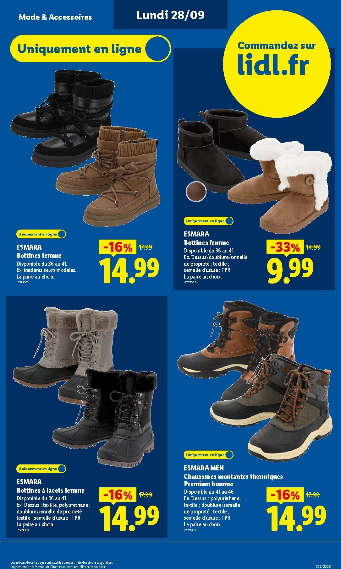 lidl - Flyer Lidl pour la semaine prochaine du de jeudi 24/09/2026 au du mercredi 30/09/2026 - page: 45