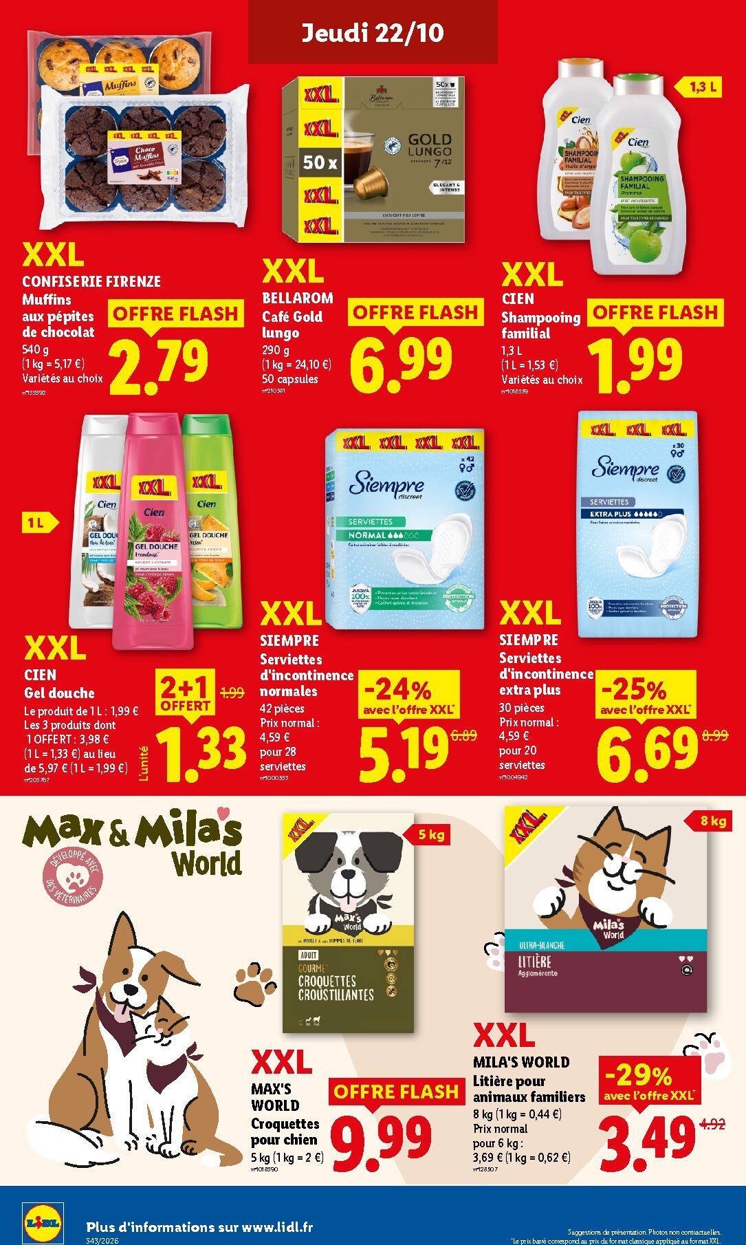 lidl - Flyer Lidl pour la semaine prochaine du de jeudi 22/10/2026 au du mercredi 28/10/2026 - page: 28