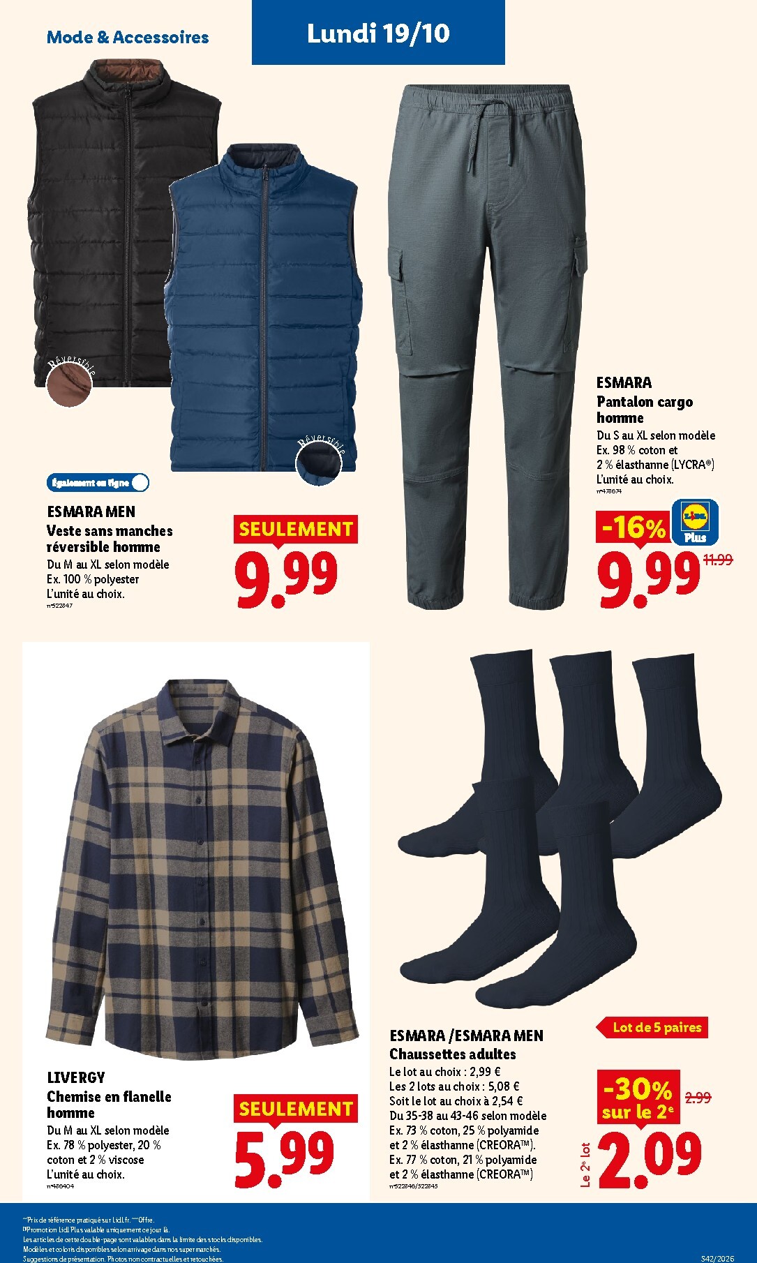 lidl - Current Lidl leaflet valid from de jeudi 15/10/2026 to du mercredi 21/10/2026 - page: 61