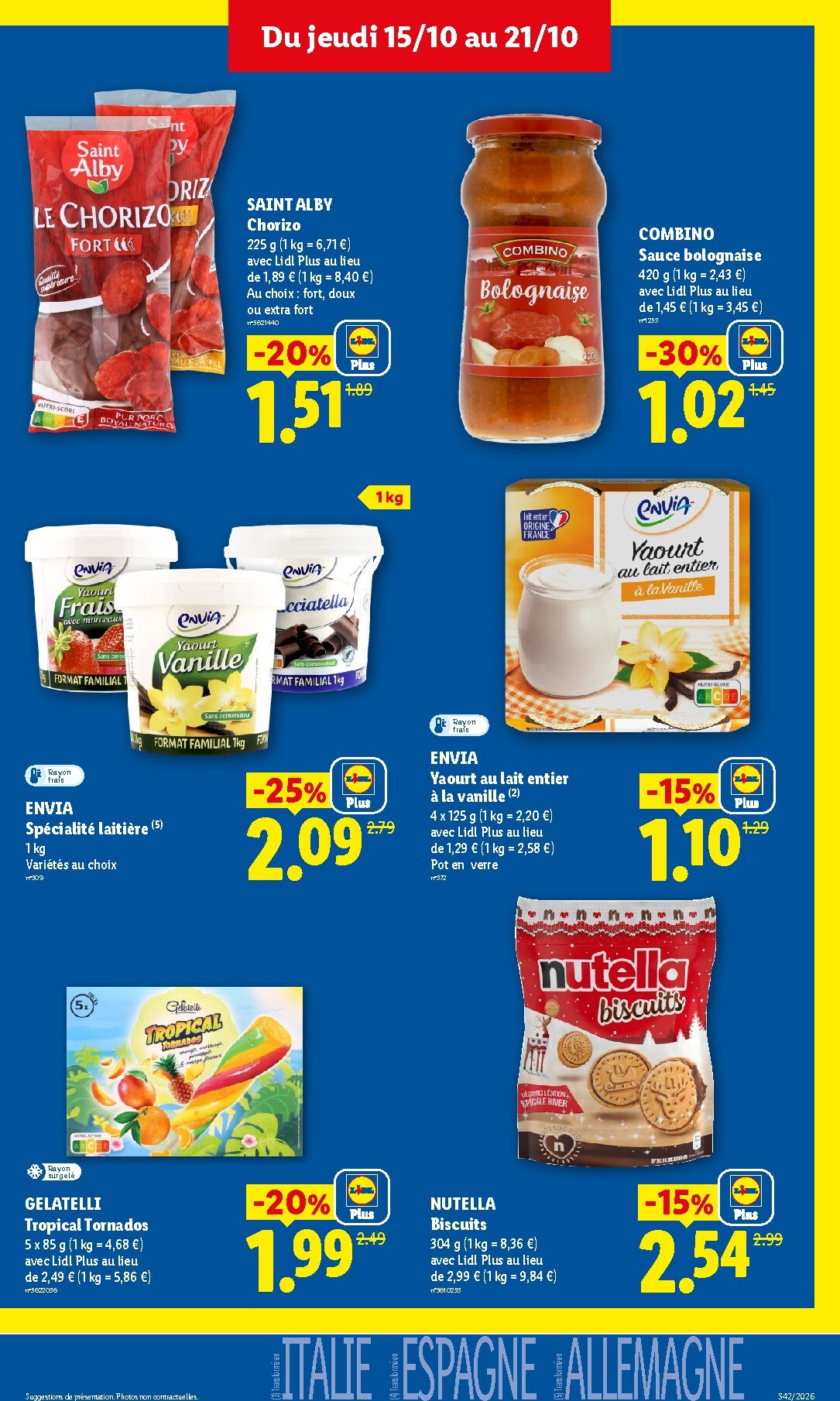 lidl - Current Lidl leaflet valid from de jeudi 15/10/2026 to du mercredi 21/10/2026 - page: 17