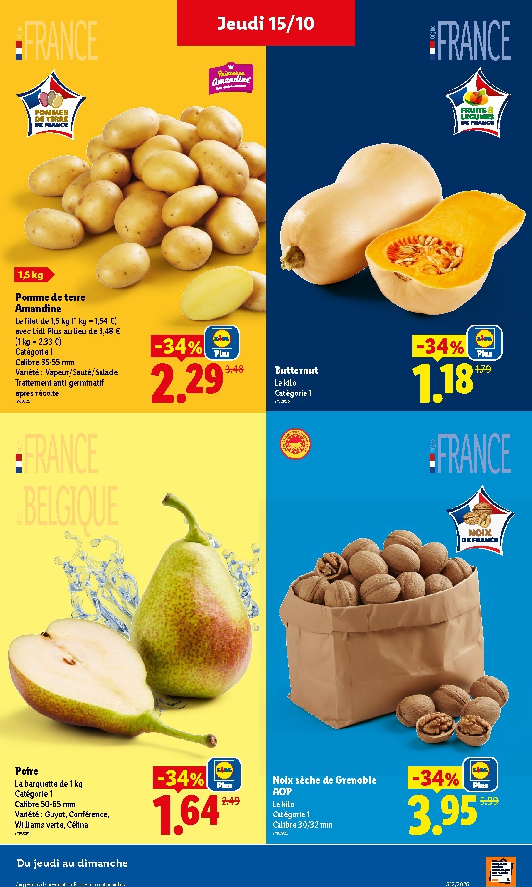 lidl - Current Lidl leaflet valid from de jeudi 15/10/2026 to du mercredi 21/10/2026 - page: 3