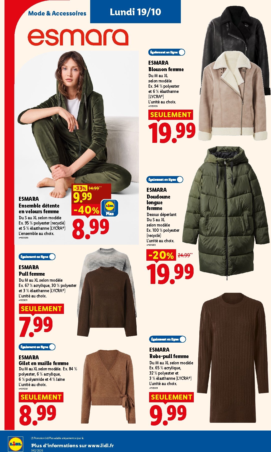 lidl - Current Lidl leaflet valid from de jeudi 15/10/2026 to du mercredi 21/10/2026 - page: 58