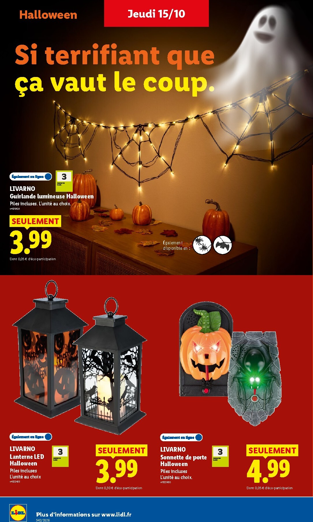lidl - Current Lidl leaflet valid from de jeudi 15/10/2026 to du mercredi 21/10/2026 - page: 36