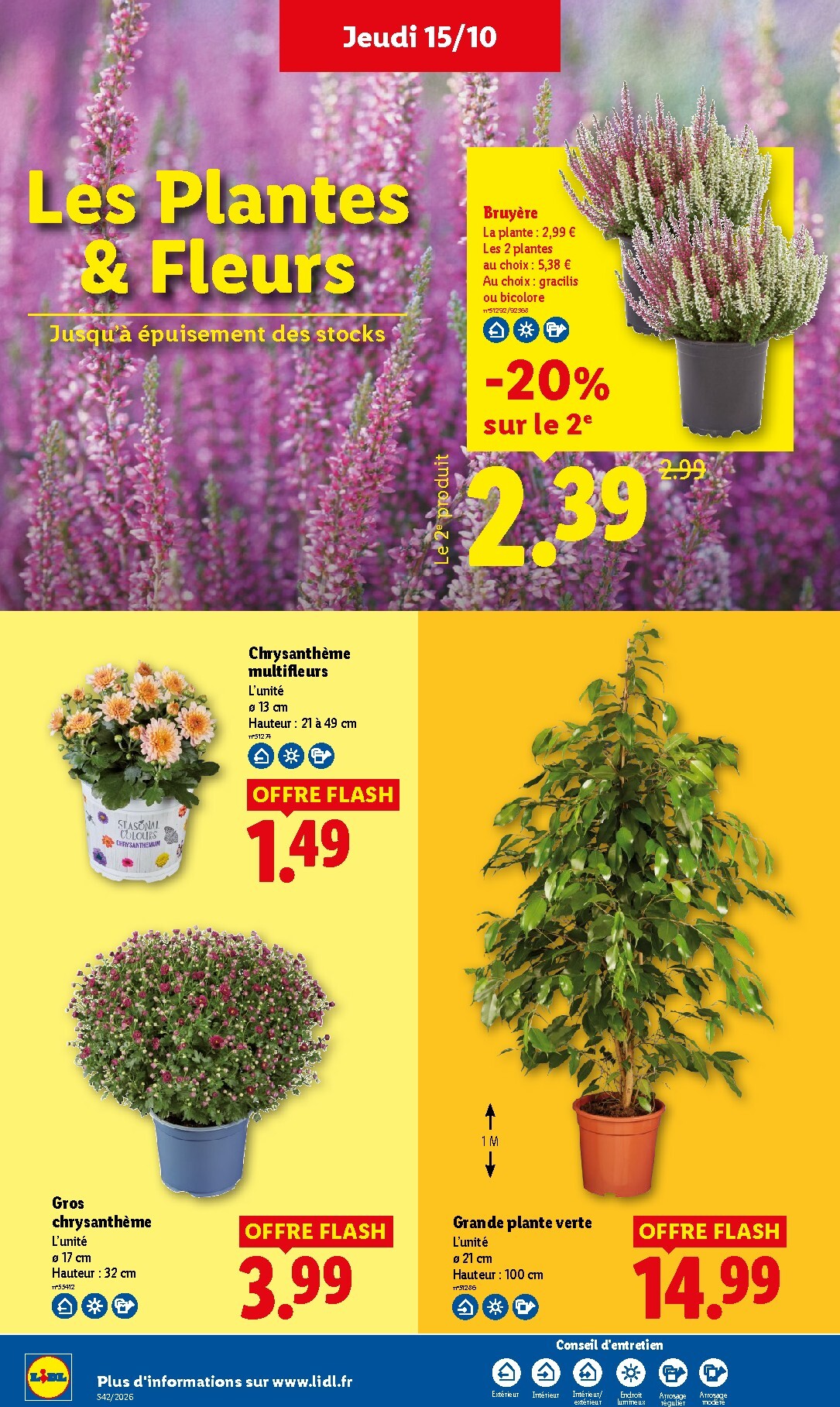 lidl - Current Lidl leaflet valid from de jeudi 15/10/2026 to du mercredi 21/10/2026 - page: 40