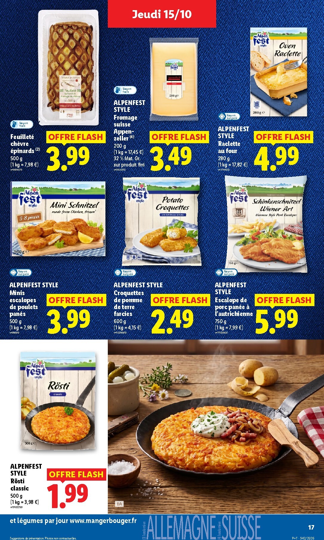 lidl - Current Lidl leaflet valid from de jeudi 15/10/2026 to du mercredi 21/10/2026 - page: 23