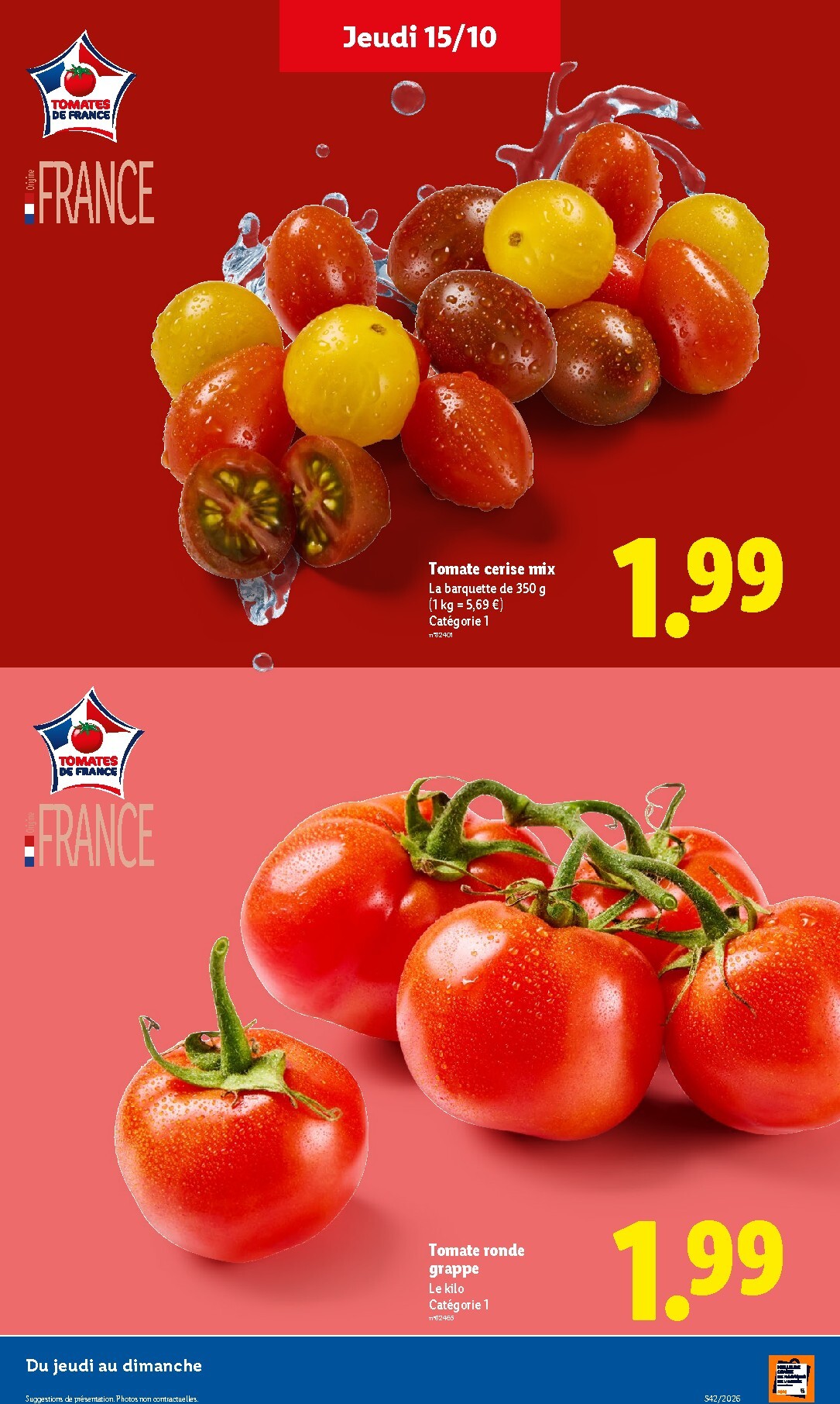 lidl - Current Lidl leaflet valid from de jeudi 15/10/2026 to du mercredi 21/10/2026 - page: 5