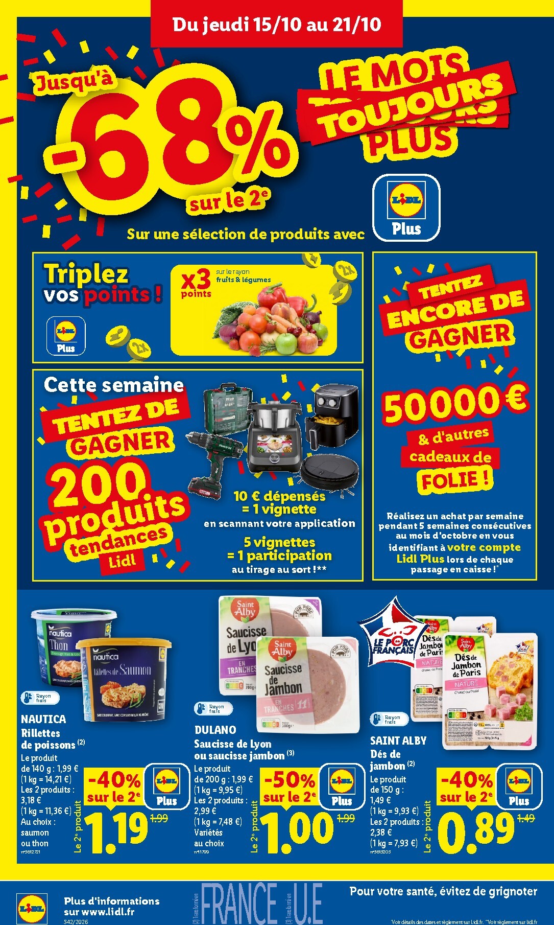 lidl - Current Lidl leaflet valid from de jeudi 15/10/2026 to du mercredi 21/10/2026 - page: 14