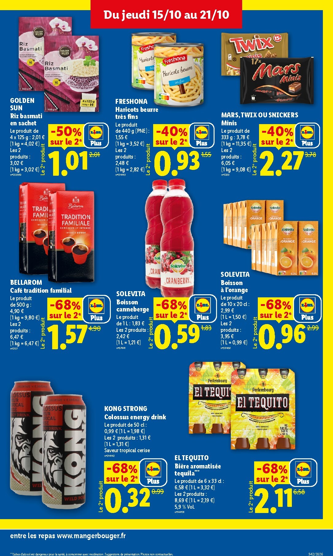 lidl - Current Lidl leaflet valid from de jeudi 15/10/2026 to du mercredi 21/10/2026 - page: 15