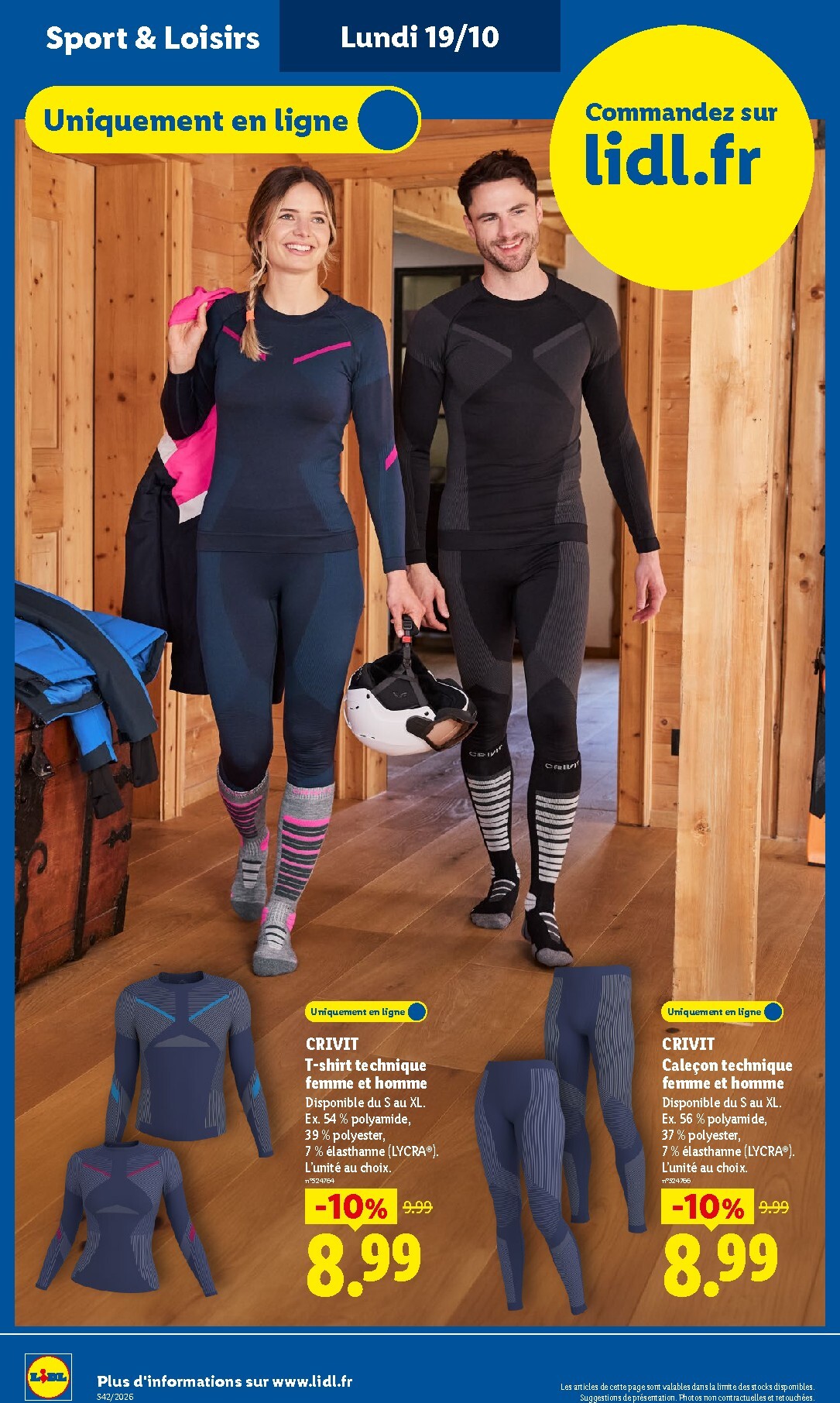 lidl - Current Lidl leaflet valid from de jeudi 15/10/2026 to du mercredi 21/10/2026 - page: 48