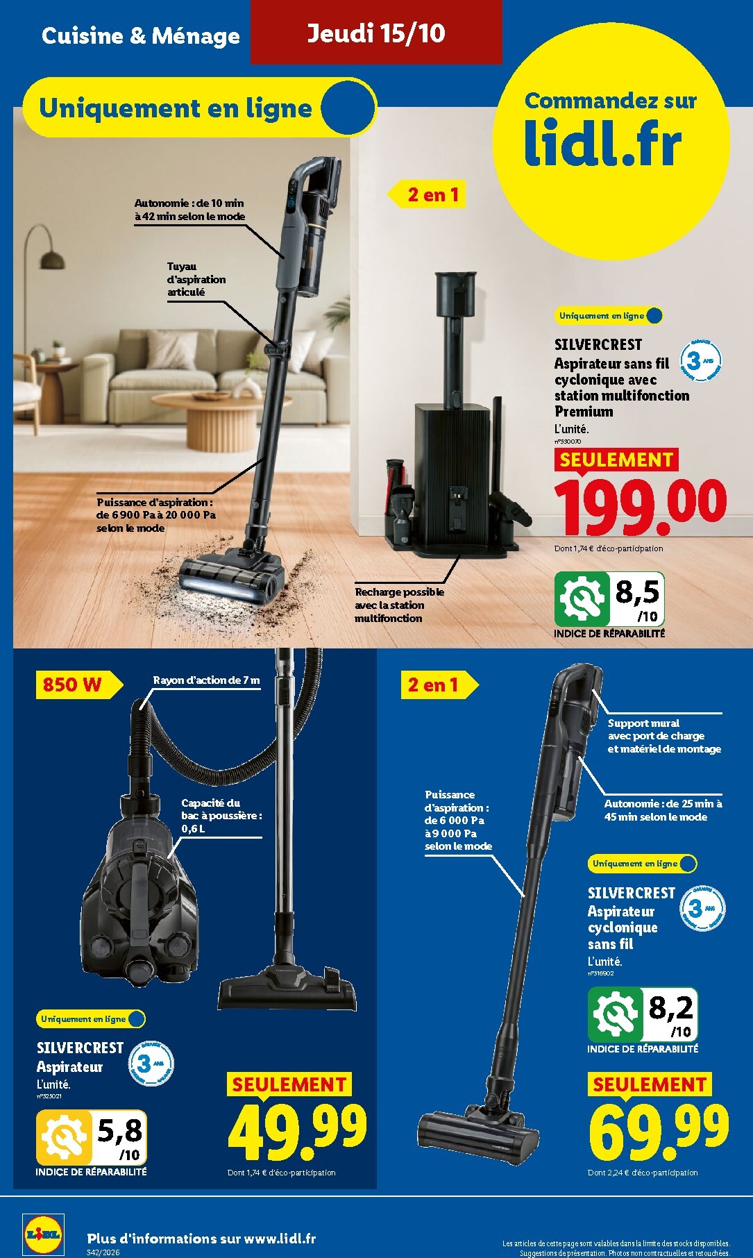 lidl - Current Lidl leaflet valid from de jeudi 15/10/2026 to du mercredi 21/10/2026 - page: 26