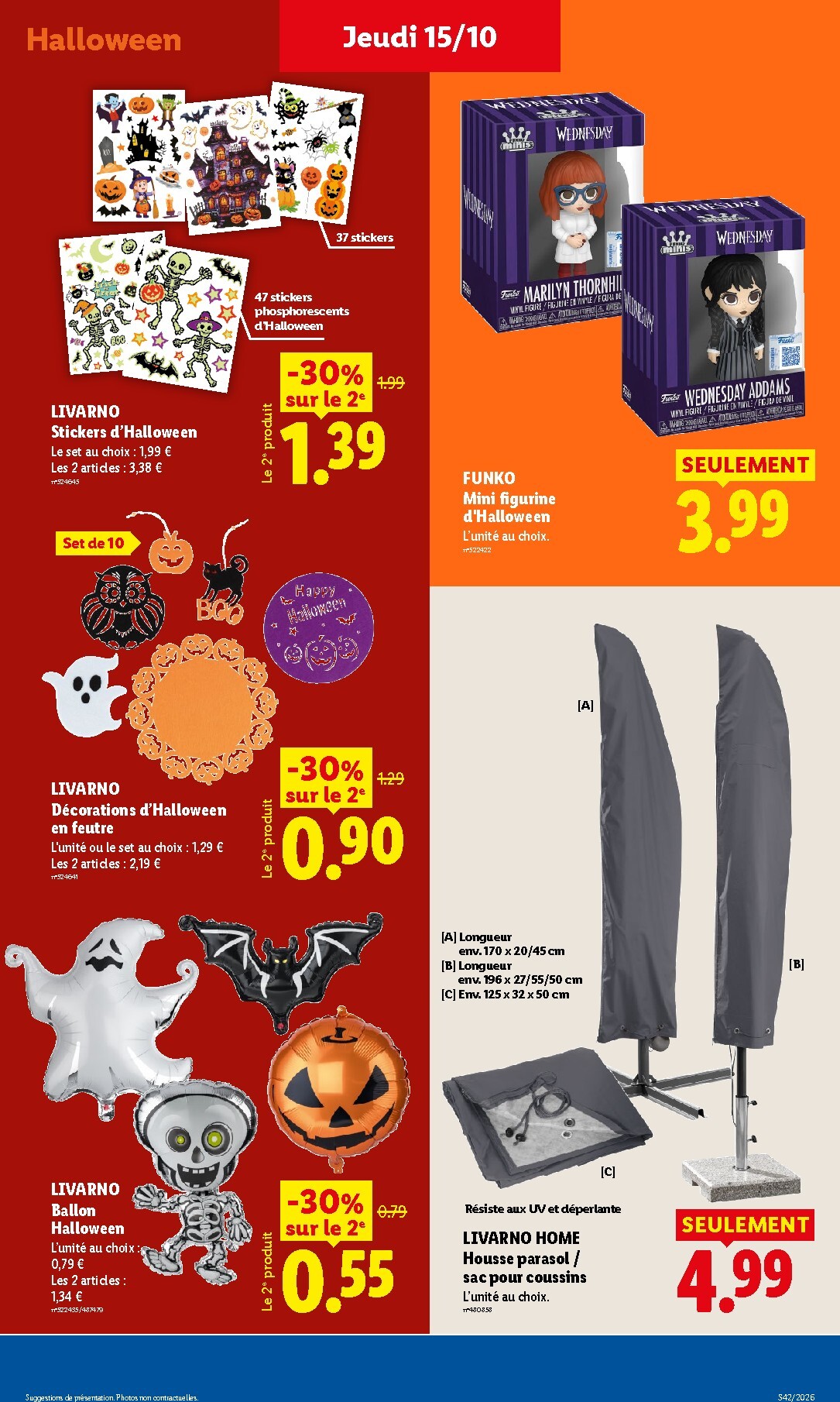 lidl - Current Lidl leaflet valid from de jeudi 15/10/2026 to du mercredi 21/10/2026 - page: 39