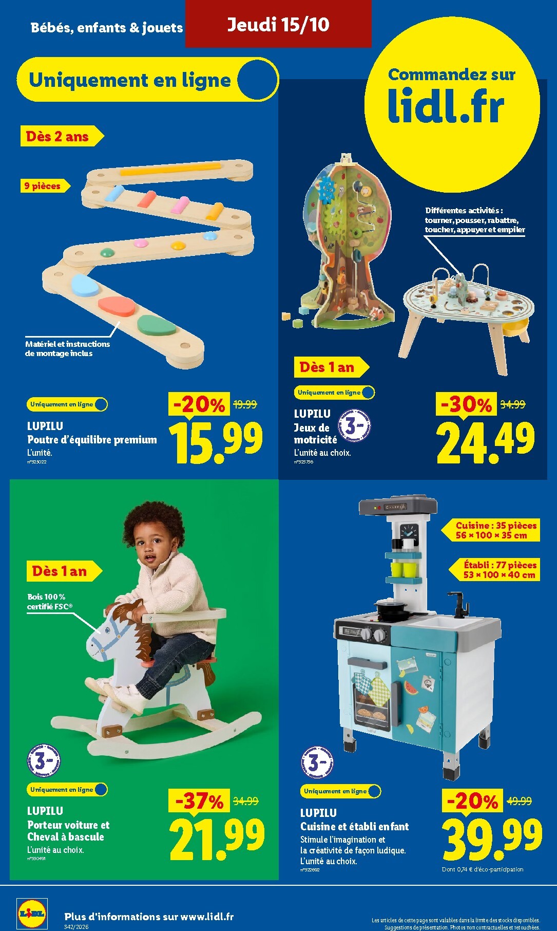 lidl - Current Lidl leaflet valid from de jeudi 15/10/2026 to du mercredi 21/10/2026 - page: 30