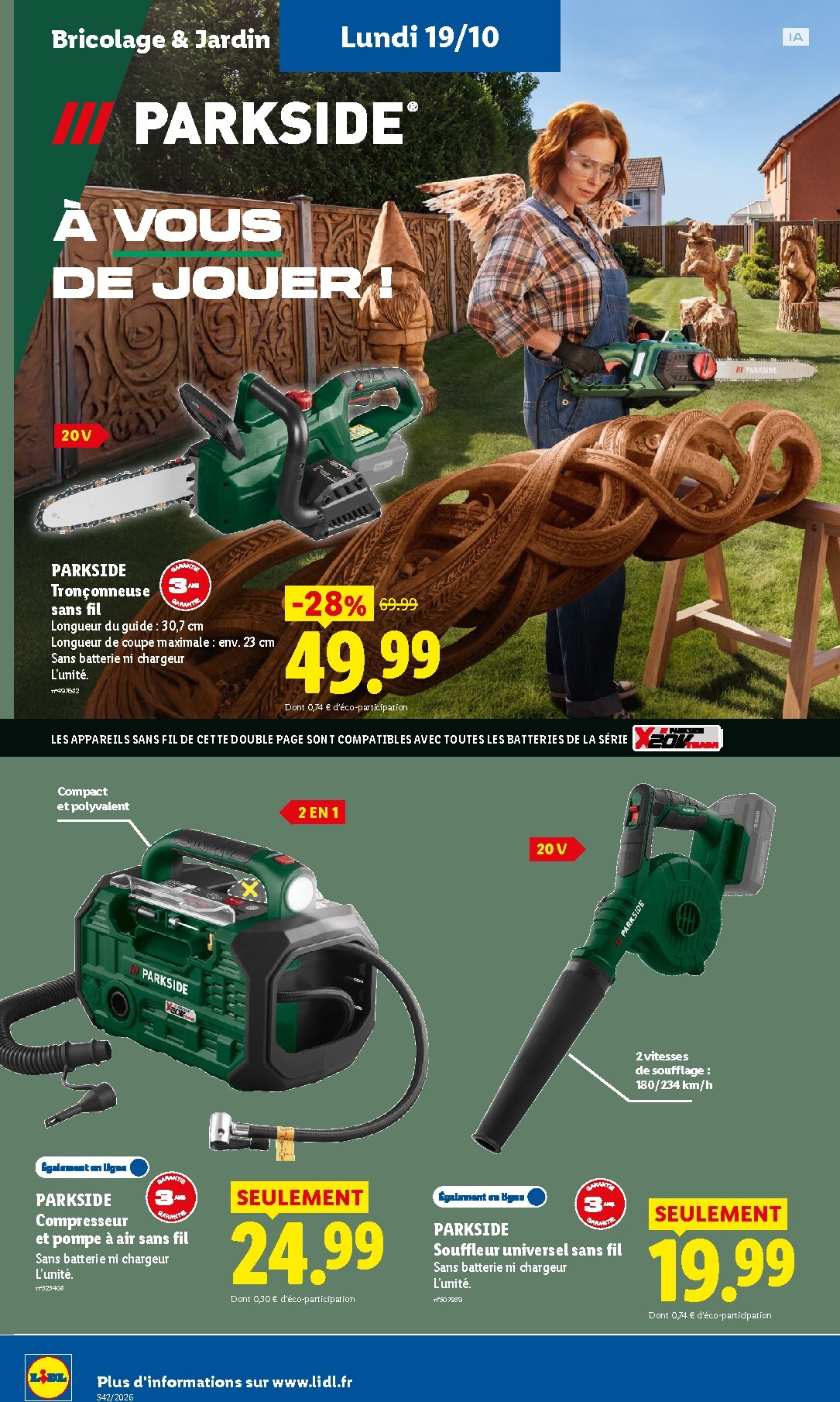 lidl - Current Lidl leaflet valid from de jeudi 15/10/2026 to du mercredi 21/10/2026 - page: 54