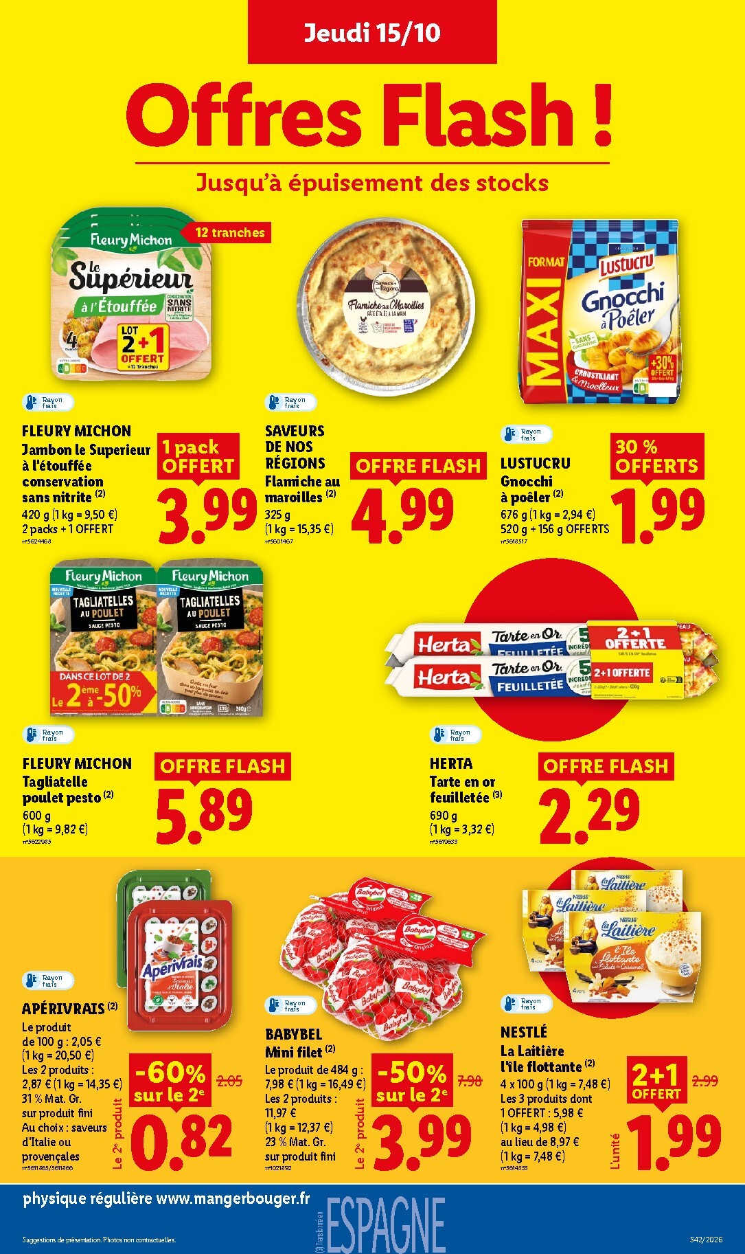 lidl - Current Lidl leaflet valid from de jeudi 15/10/2026 to du mercredi 21/10/2026 - page: 19