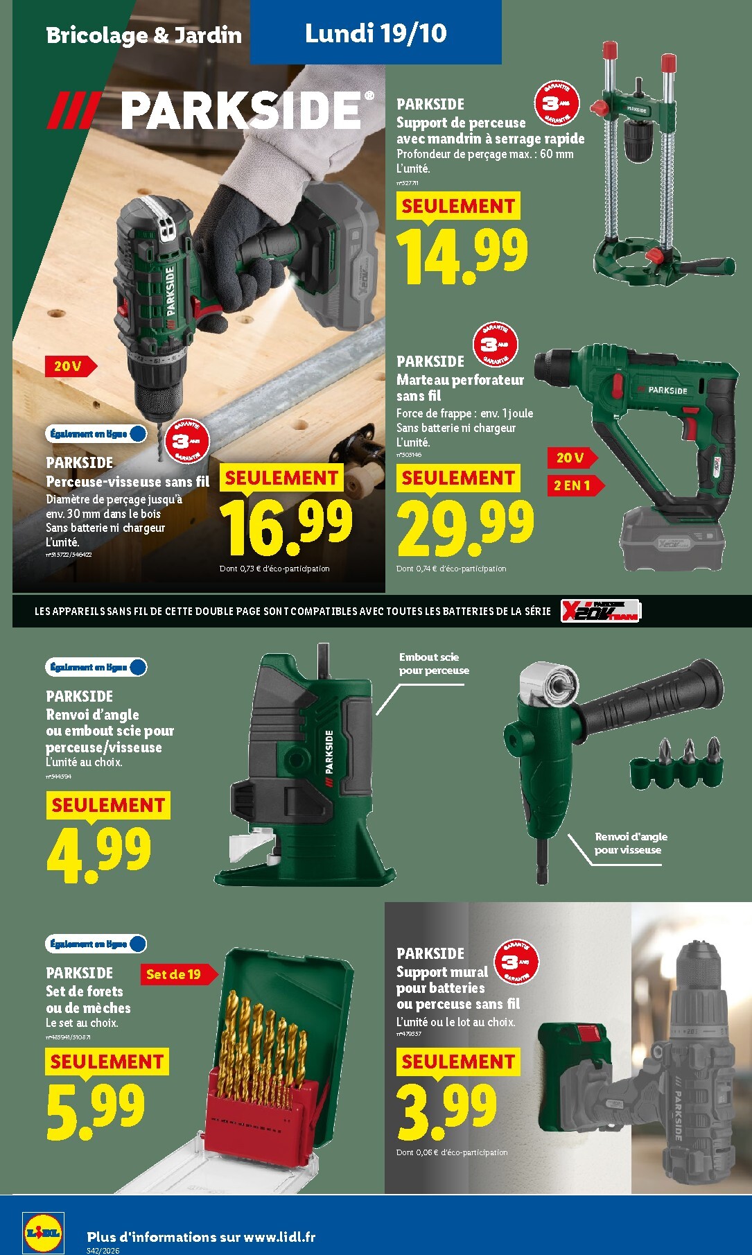 lidl - Current Lidl leaflet valid from de jeudi 15/10/2026 to du mercredi 21/10/2026 - page: 56