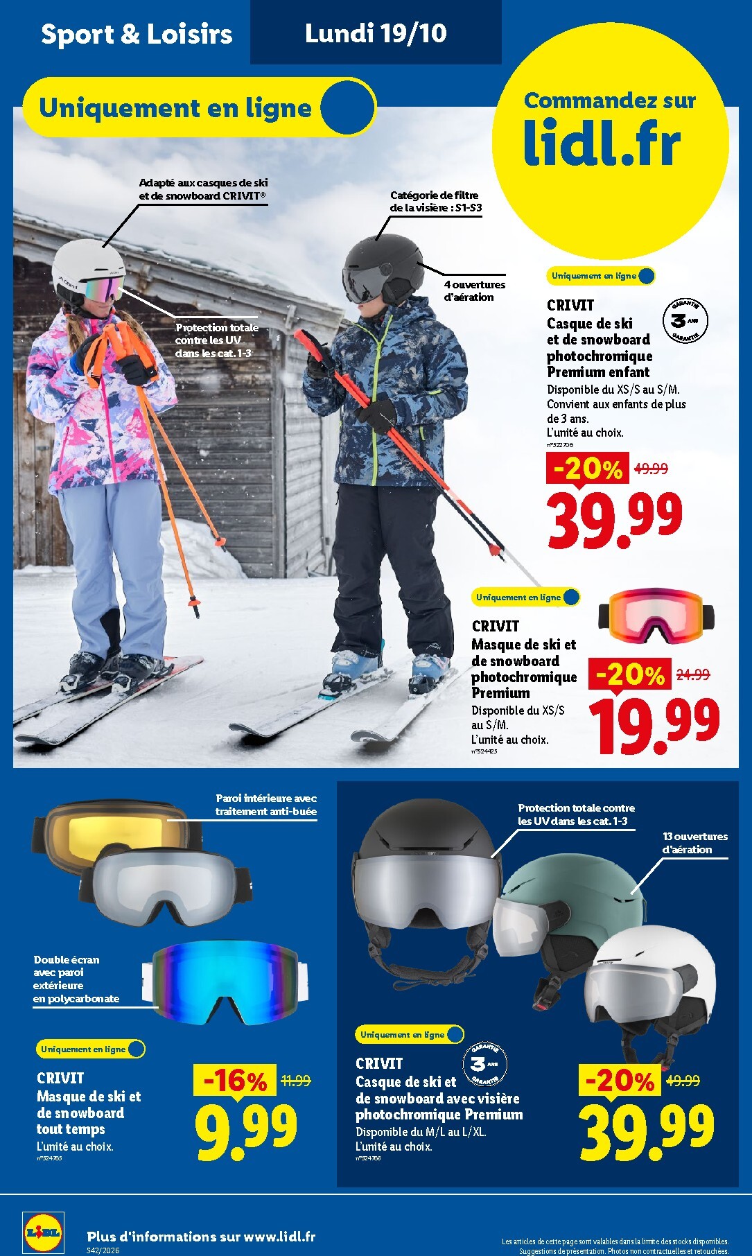 lidl - Current Lidl - Exclu Web leaflet valid from du lundi 19/10/2026 to de jeudi 22/10/2026 - page: 6