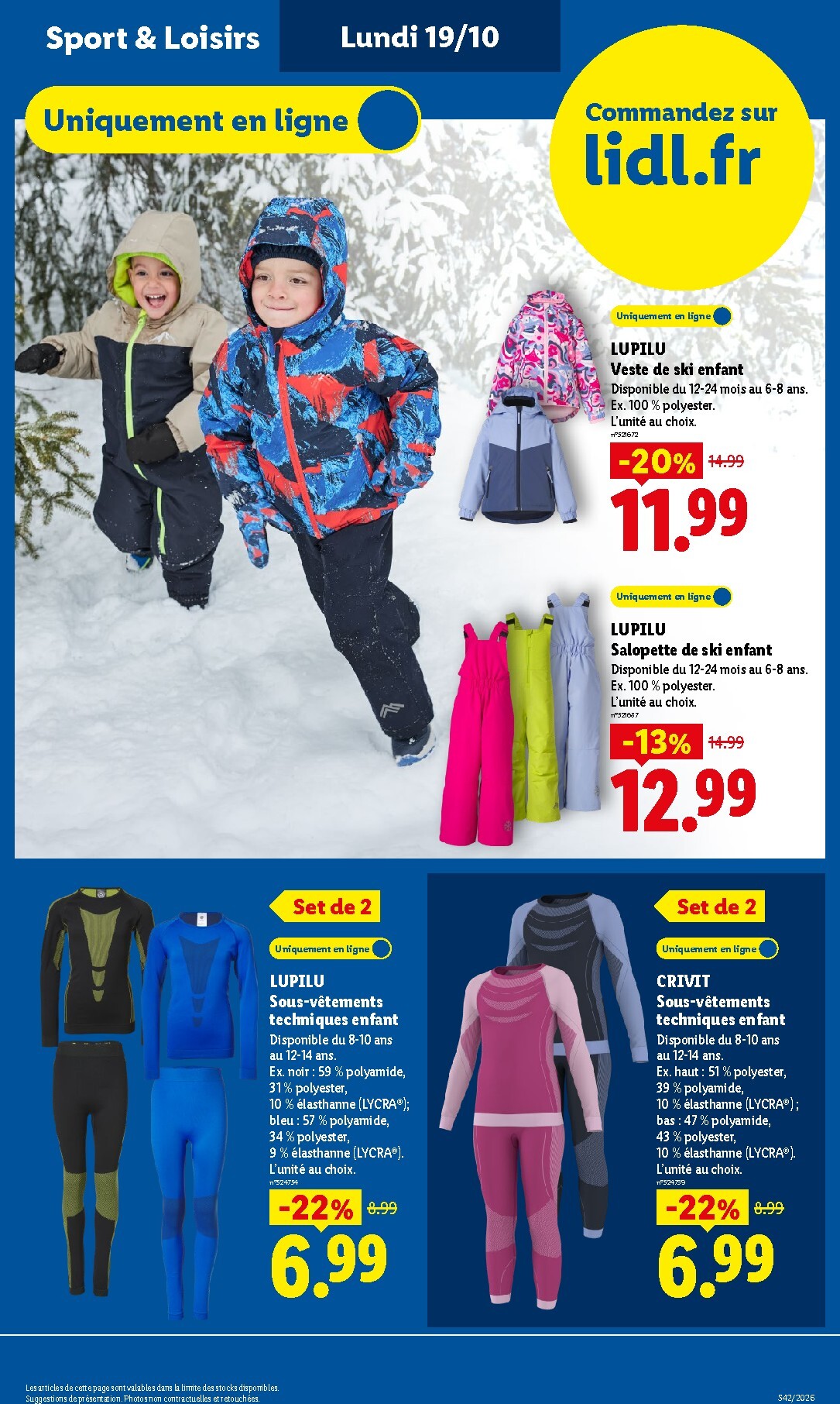 lidl - Current Lidl - Exclu Web leaflet valid from du lundi 19/10/2026 to de jeudi 22/10/2026 - page: 5