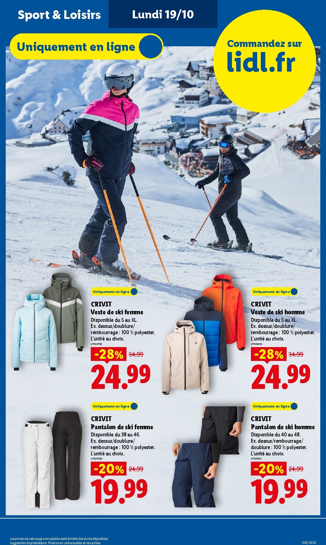 lidl - Current Lidl - Exclu Web leaflet valid from du lundi 19/10/2026 to de jeudi 22/10/2026 - page: 3