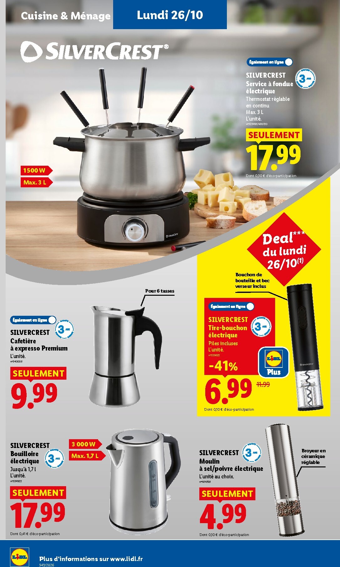 lidl - Prospectus Lidl valide du de jeudi 22/10/2026 au du mercredi 28/10/2026 - page: 58