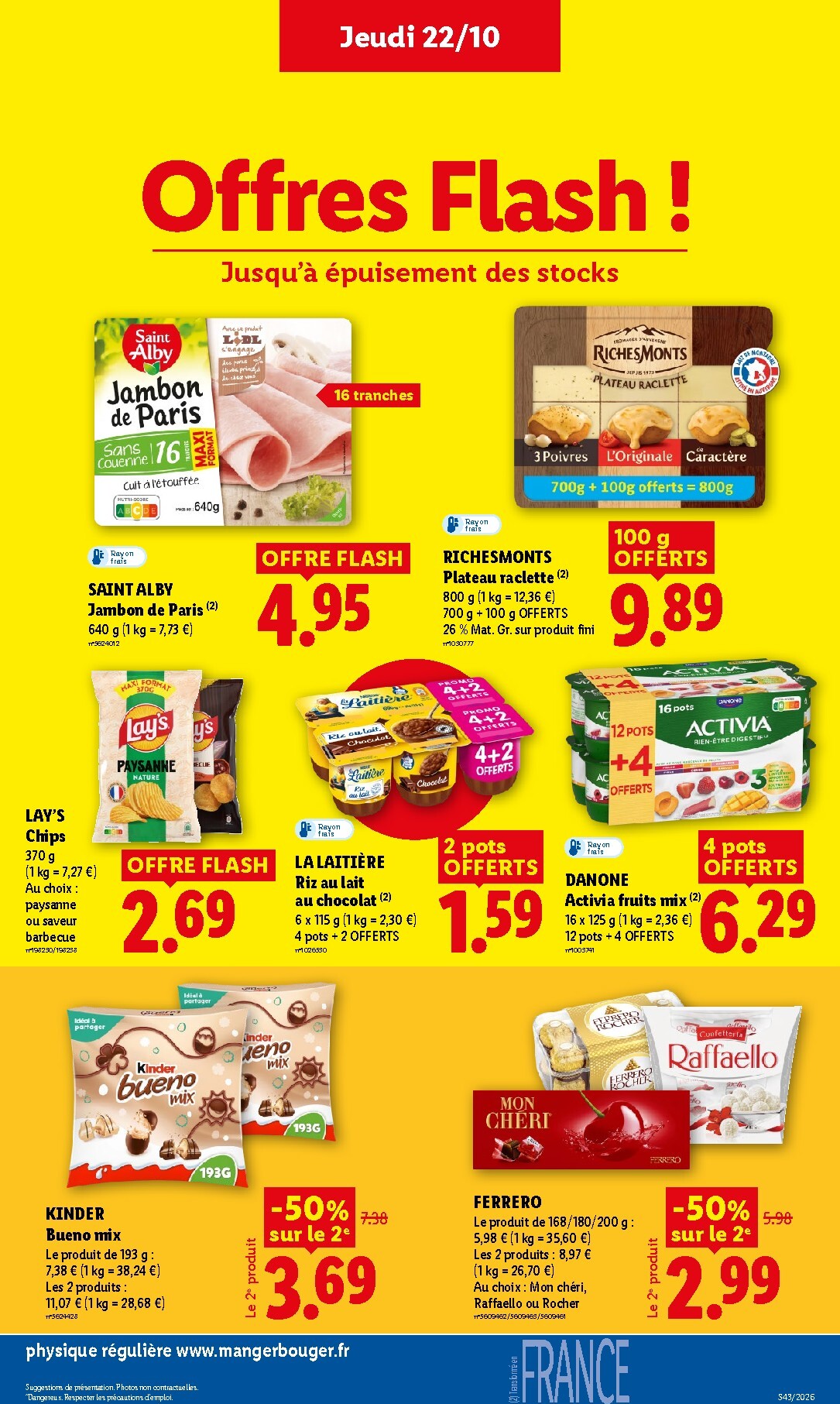lidl - Prospectus Lidl valide du de jeudi 22/10/2026 au du mercredi 28/10/2026 - page: 21