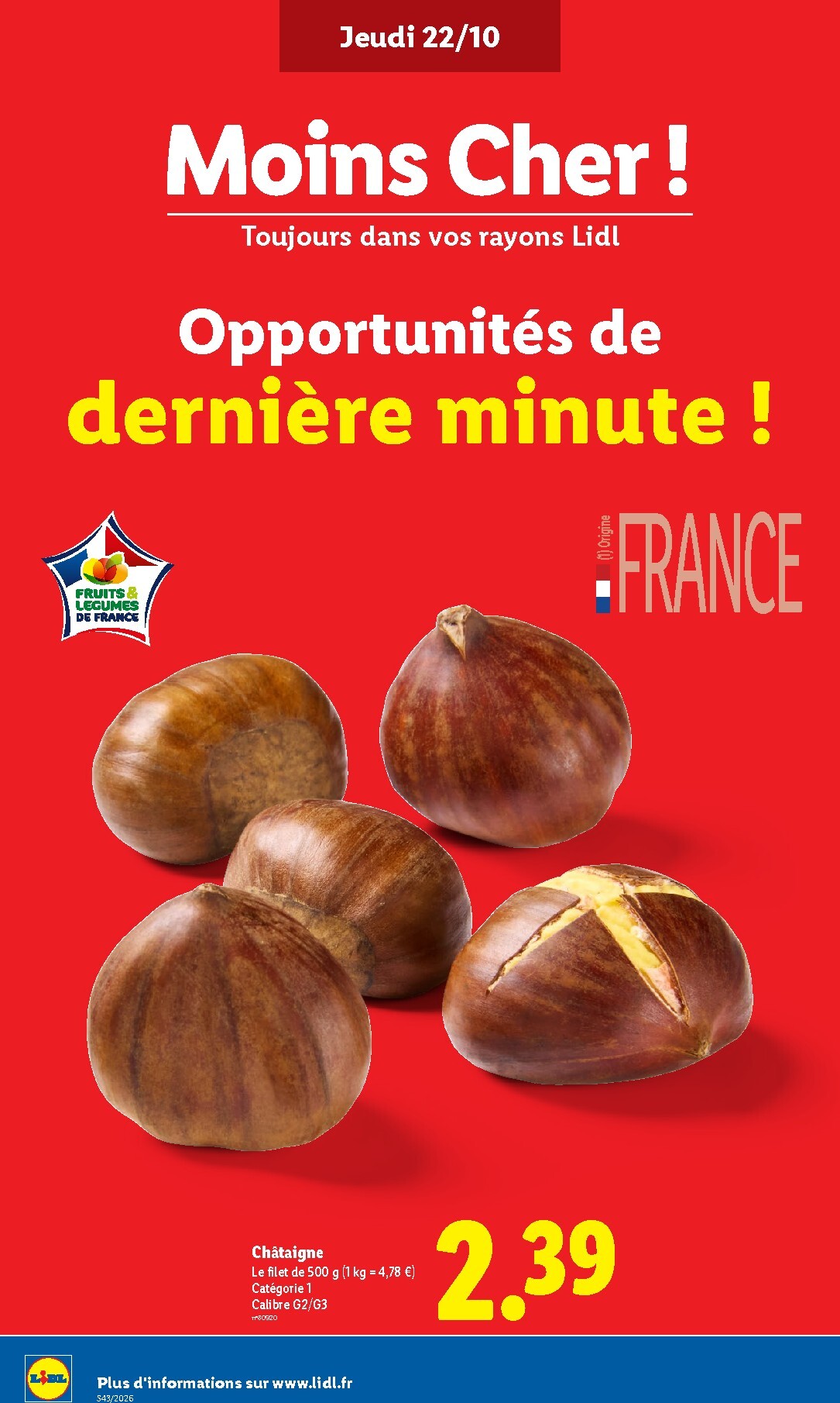 lidl - Prospectus Lidl valide du de jeudi 22/10/2026 au du mercredi 28/10/2026 - page: 4