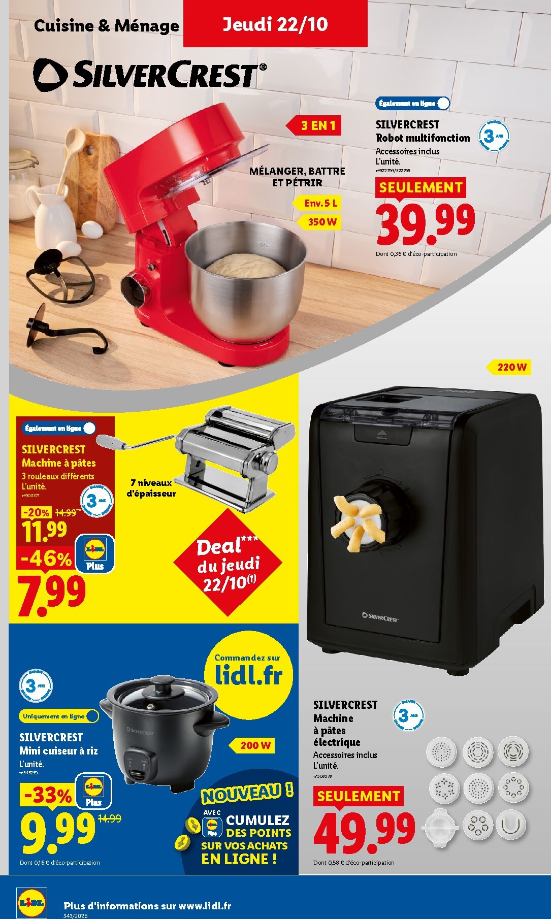 lidl - Prospectus Lidl valide du de jeudi 22/10/2026 au du mercredi 28/10/2026 - page: 44