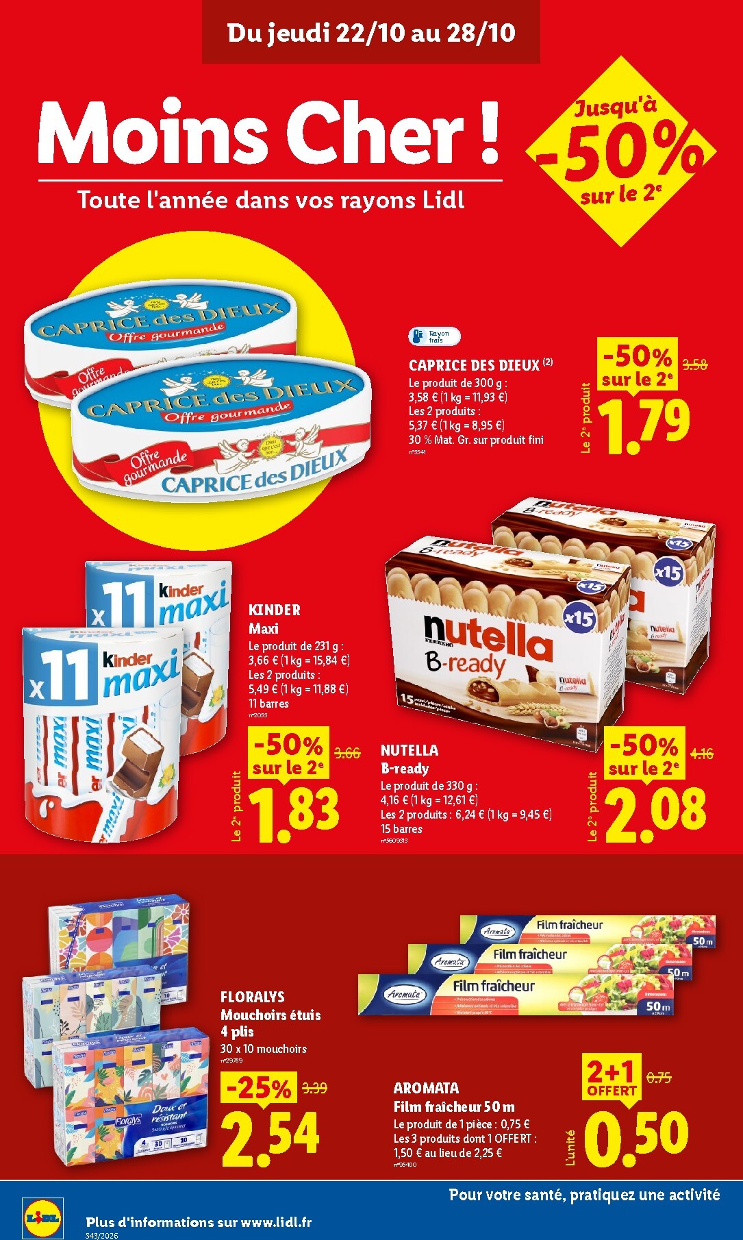 lidl - Prospectus Lidl valide du de jeudi 22/10/2026 au du mercredi 28/10/2026 - page: 20
