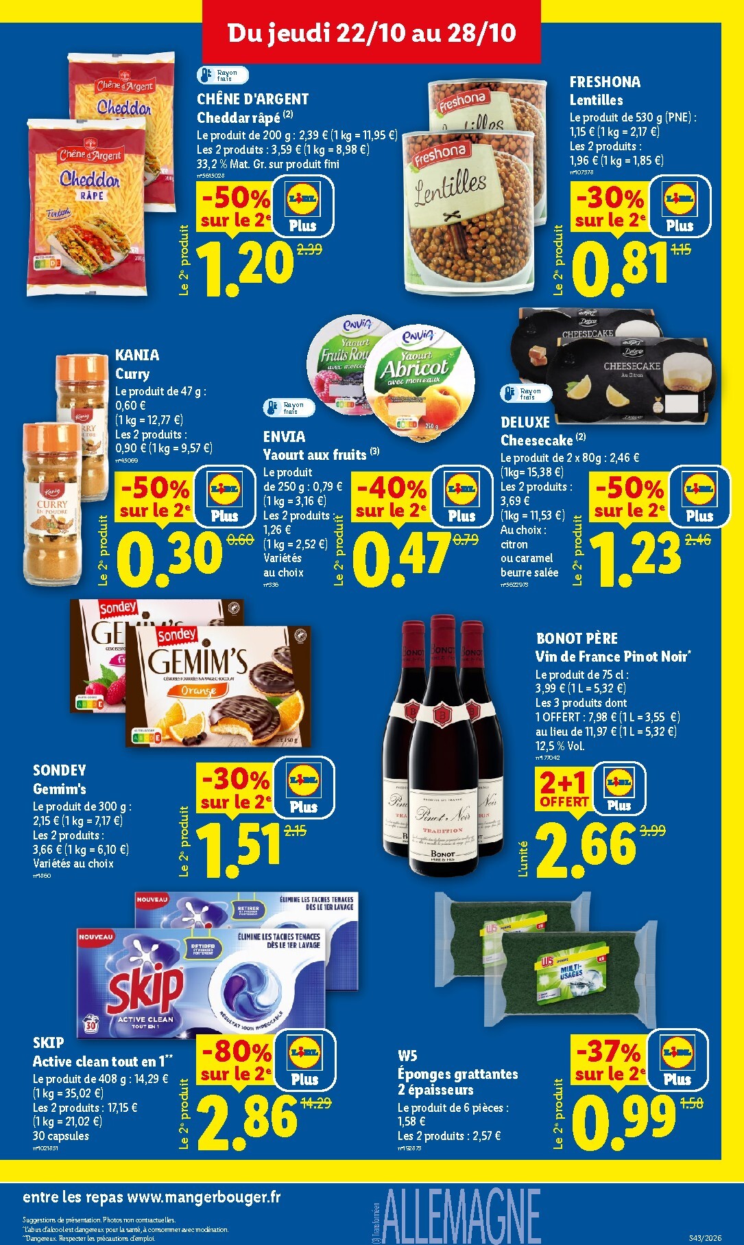 lidl - Prospectus Lidl valide du de jeudi 22/10/2026 au du mercredi 28/10/2026 - page: 19