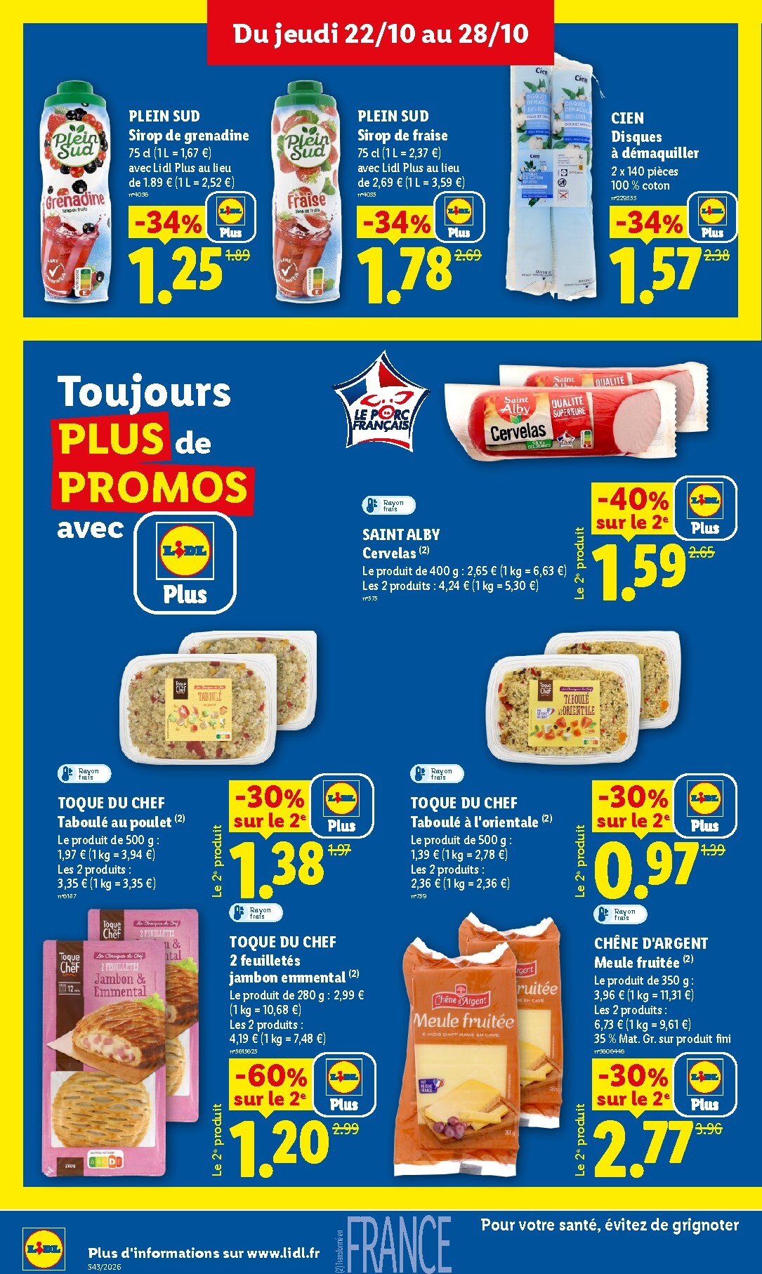 lidl - Prospectus Lidl valide du de jeudi 22/10/2026 au du mercredi 28/10/2026 - page: 18