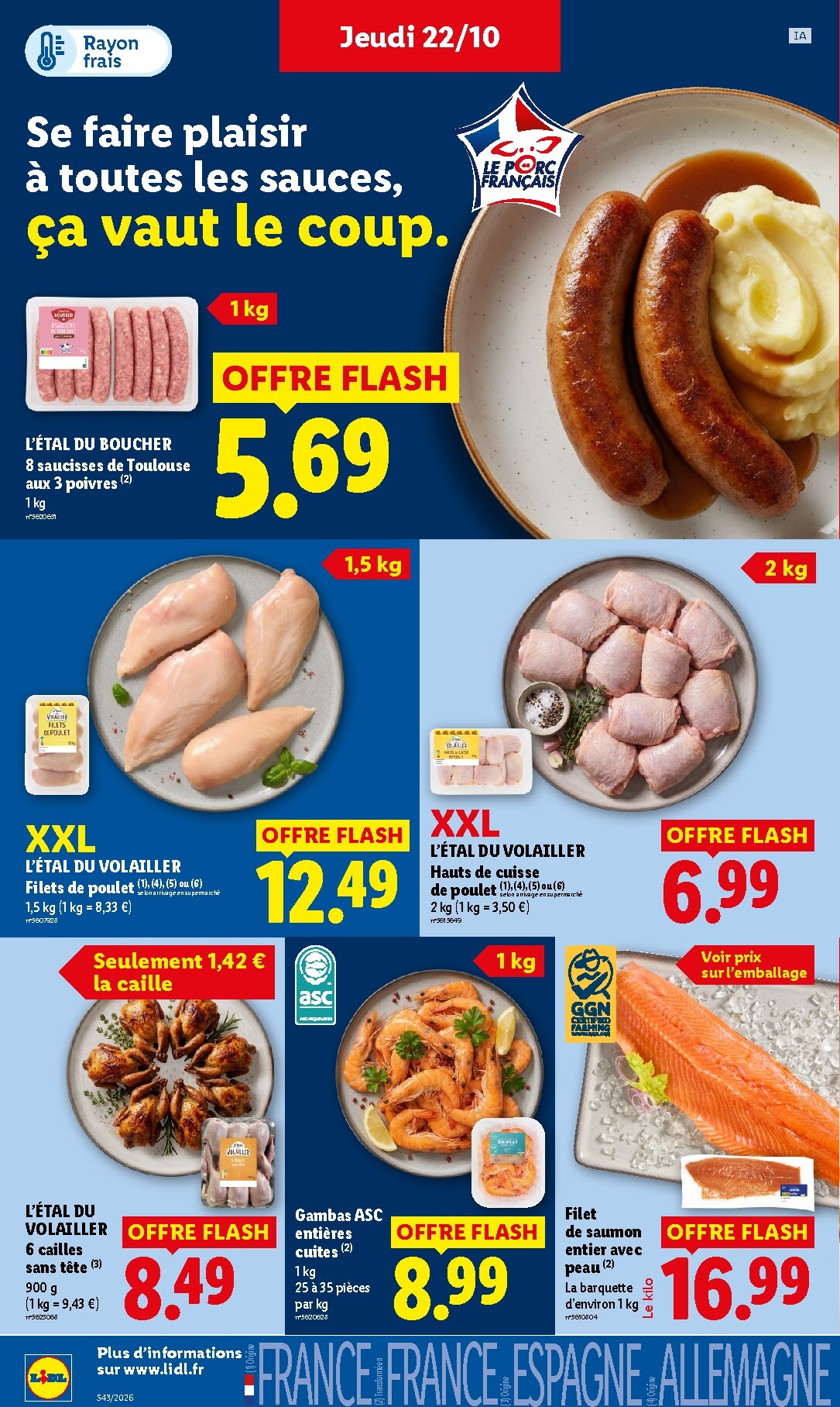 lidl - Prospectus Lidl valide du de jeudi 22/10/2026 au du mercredi 28/10/2026 - page: 10