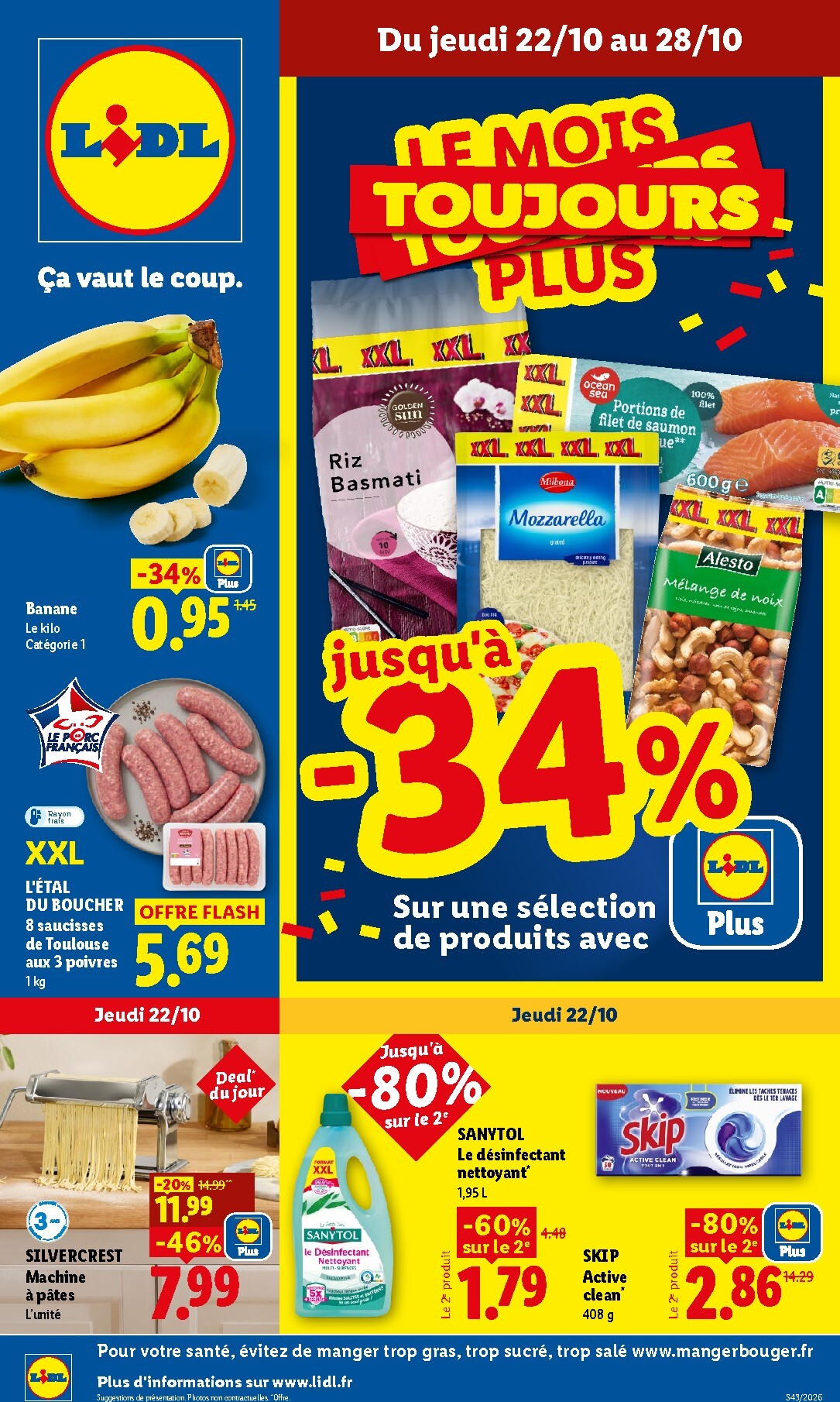 lidl - Prospectus Lidl valide du de jeudi 22/10/2026 au du mercredi 28/10/2026 - page: 1