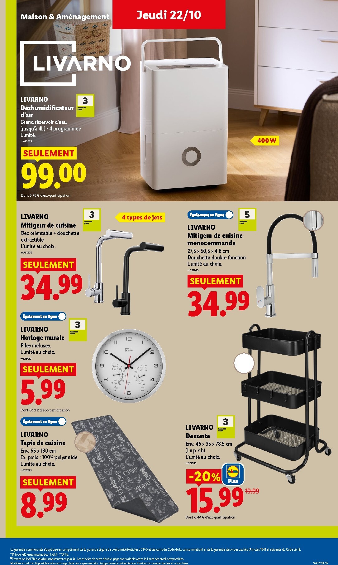 lidl - Prospectus Lidl valide du de jeudi 22/10/2026 au du mercredi 28/10/2026 - page: 41