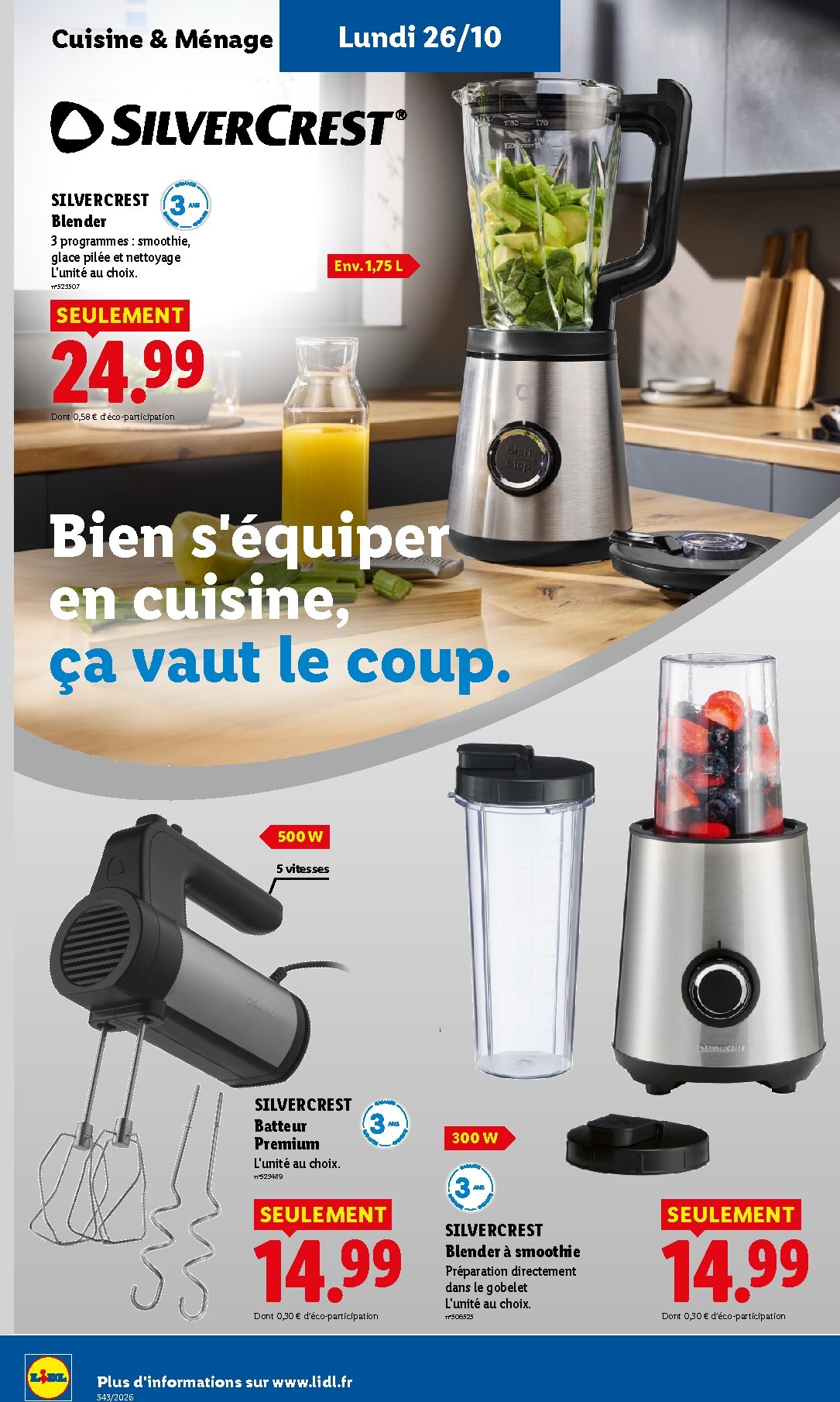 lidl - Prospectus Lidl valide du de jeudi 22/10/2026 au du mercredi 28/10/2026 - page: 54