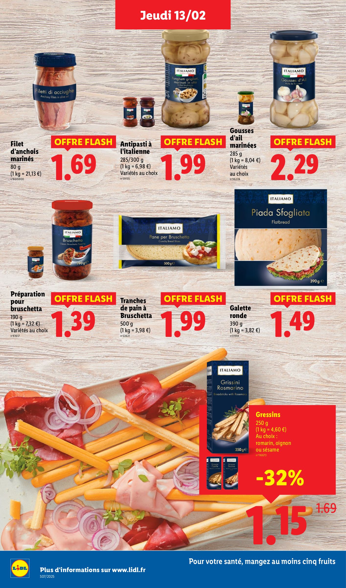 lidl - Catalogue Lidl valable dès 13/02 - 19/02 - page: 32 lidl - Catalogue Lidl valable dès 13/02 - 19/02 - page: 32
