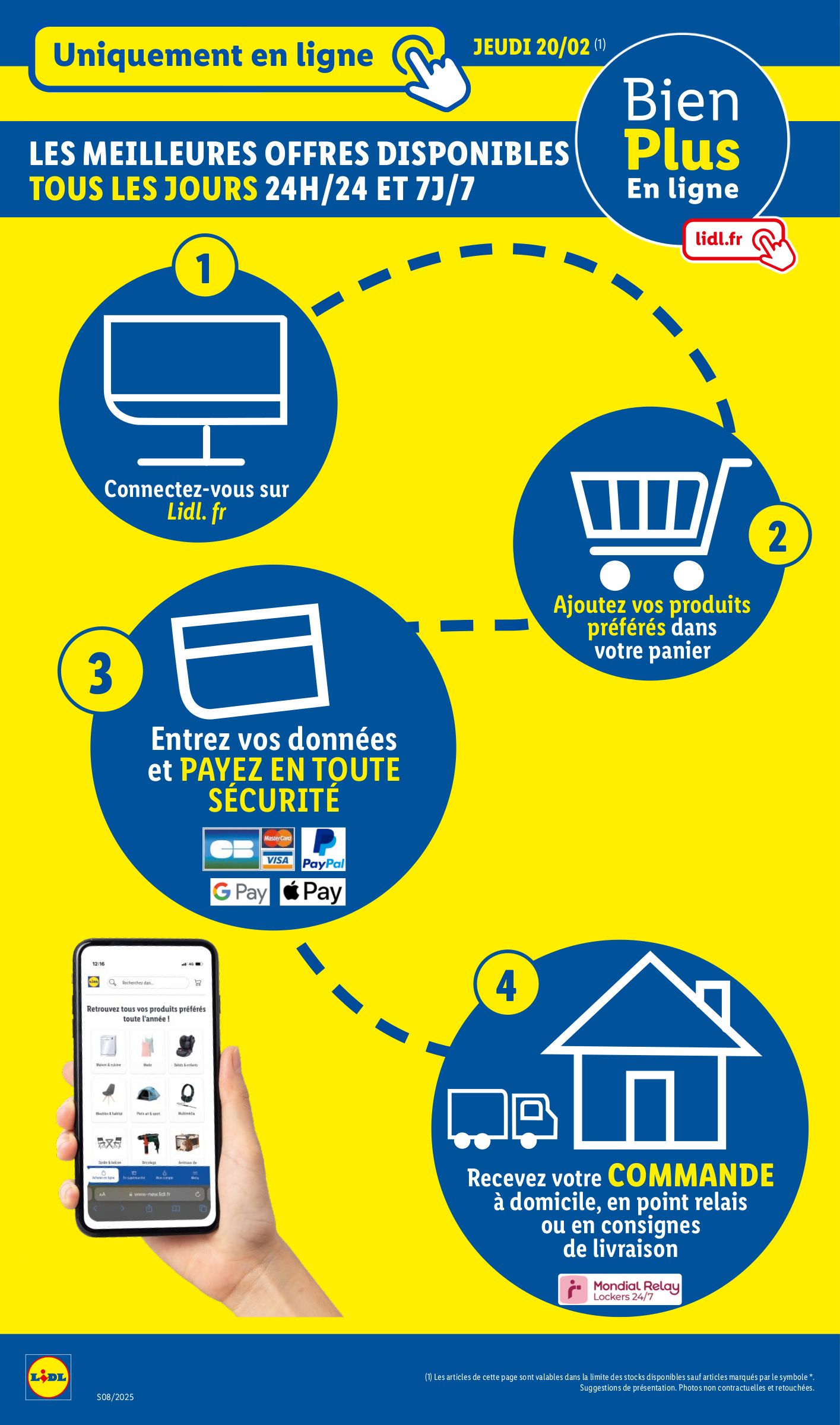 lidl - Catalogue Lidl valable dès 20/02 - 26/02 - page: 48 lidl - Catalogue Lidl valable dès 20/02 - 26/02 - page: 48